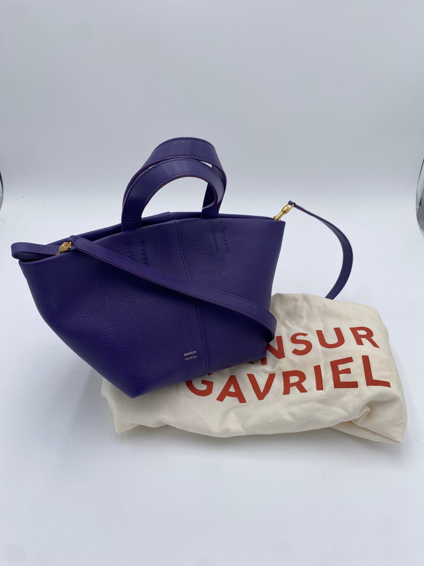 Mansur Gavriel Mini Tulipano Crossbody Bag