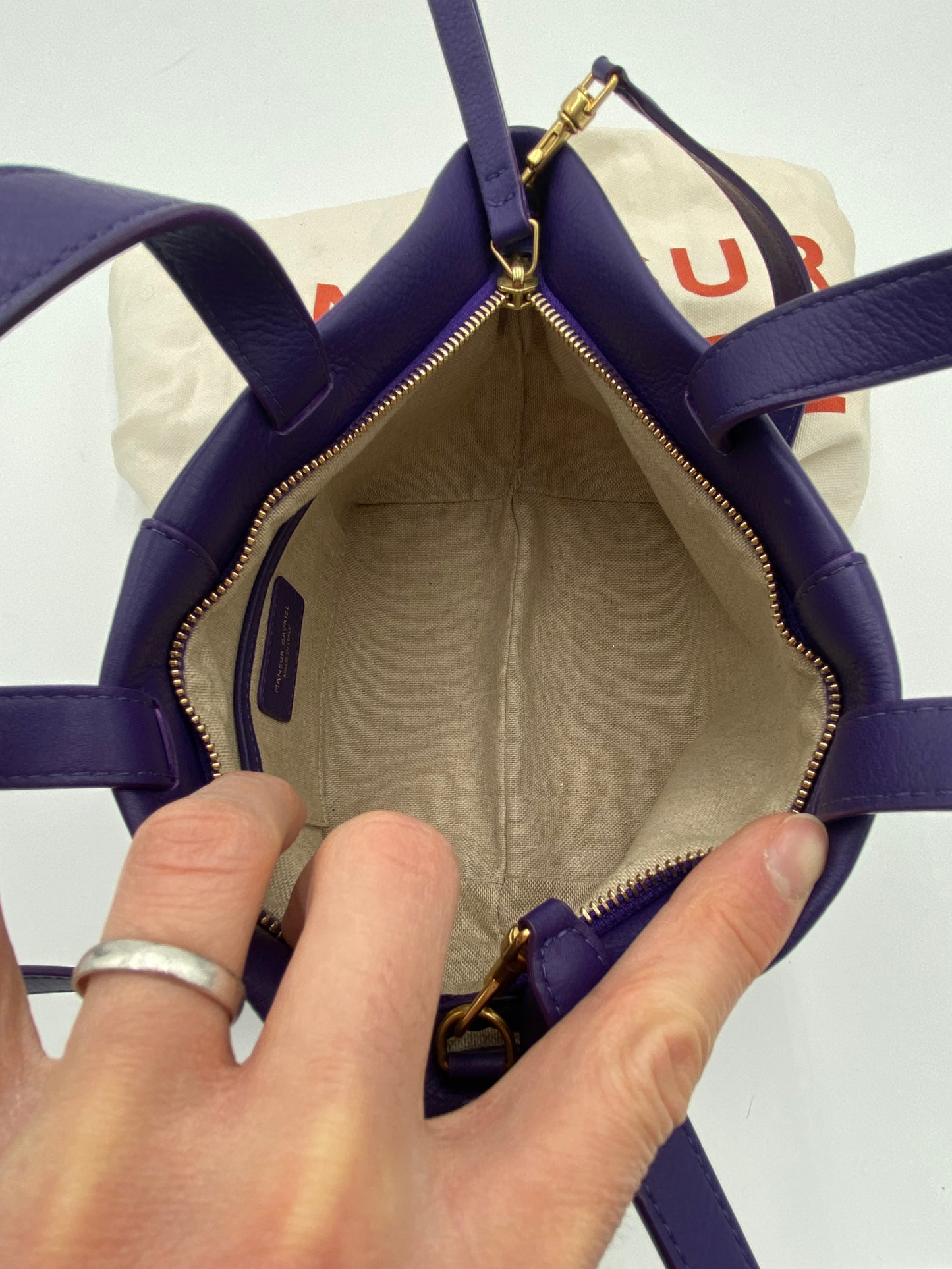 Mansur Gavriel Mini Tulipano Crossbody Bag