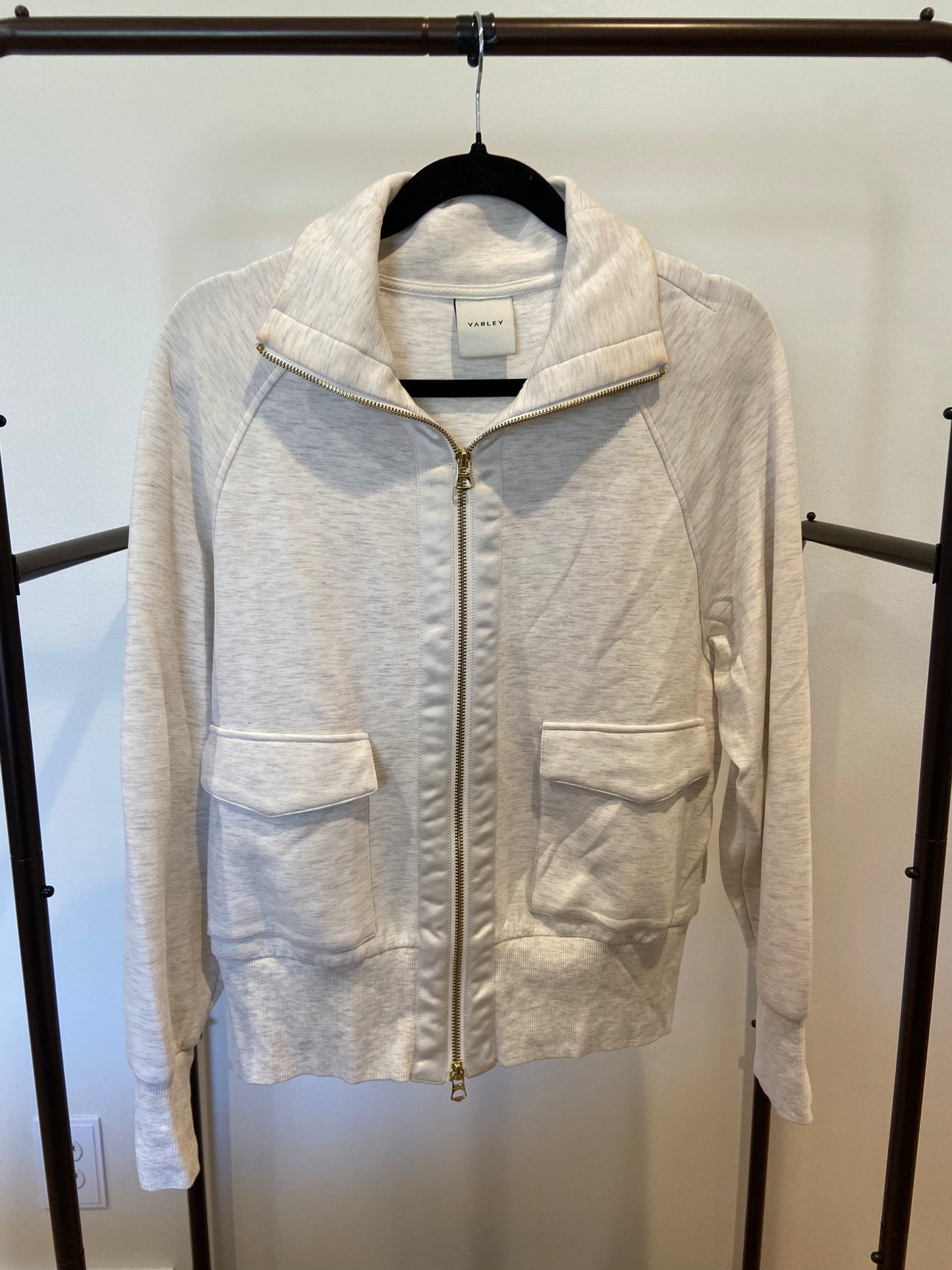 Varley Roxbury Zip Through Jacket size S