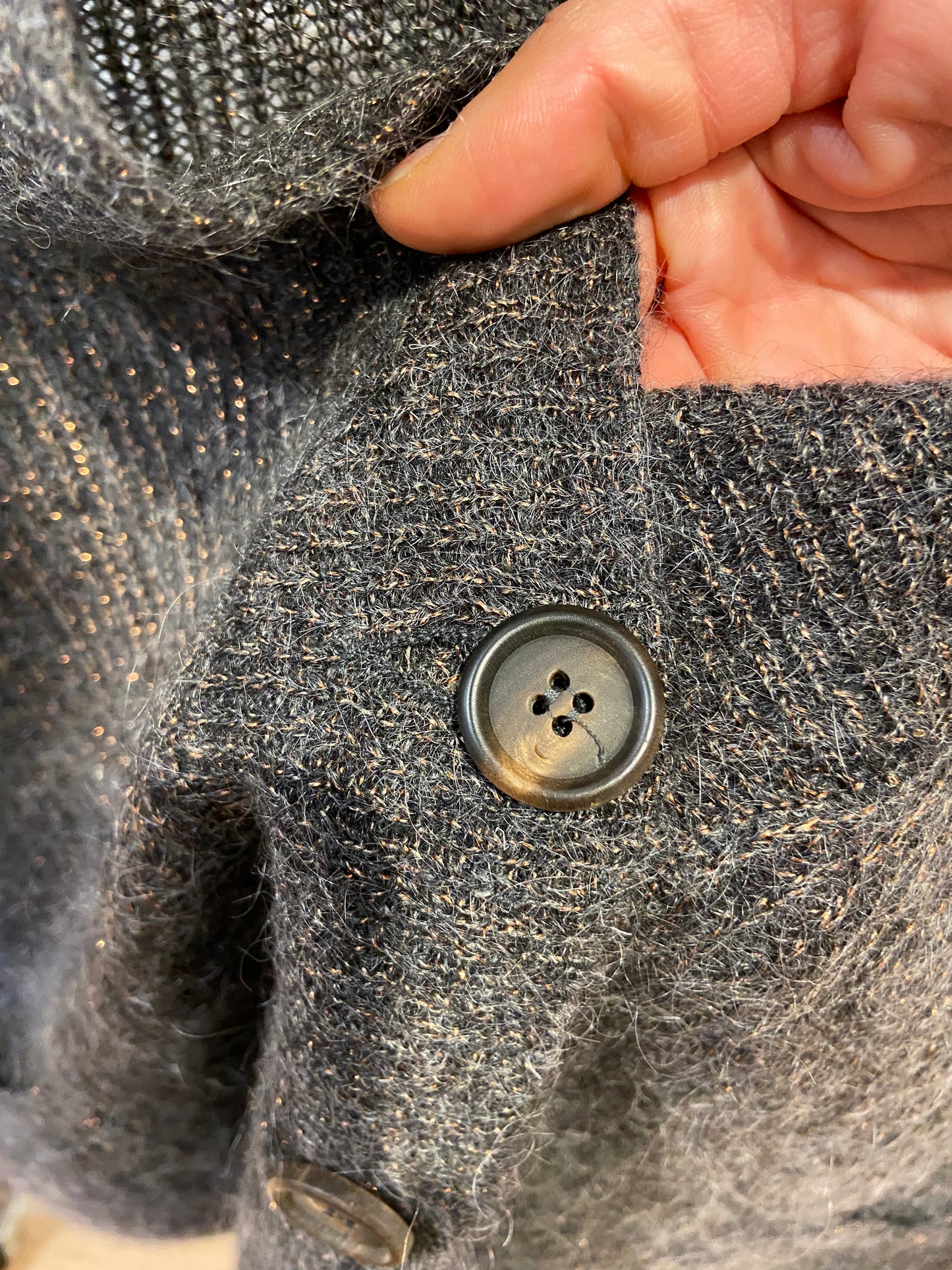 Brunello Cucinelli Mohair and Alpaca Sparkling Cardigan size S