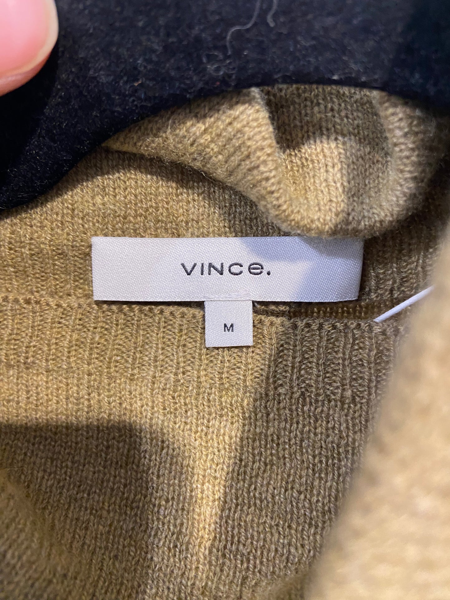 Vince Mockneck Cashmere Blend Sweater size M