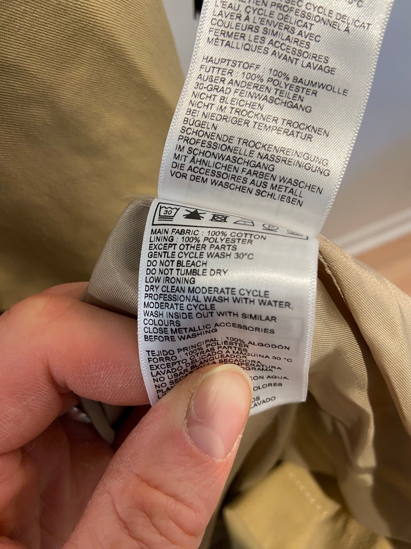 Ba&sh Ted Trenchcoat Jacket size 1 - small