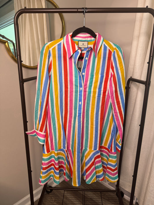 Tuckernuck Rainbow Callahan Dress size XS