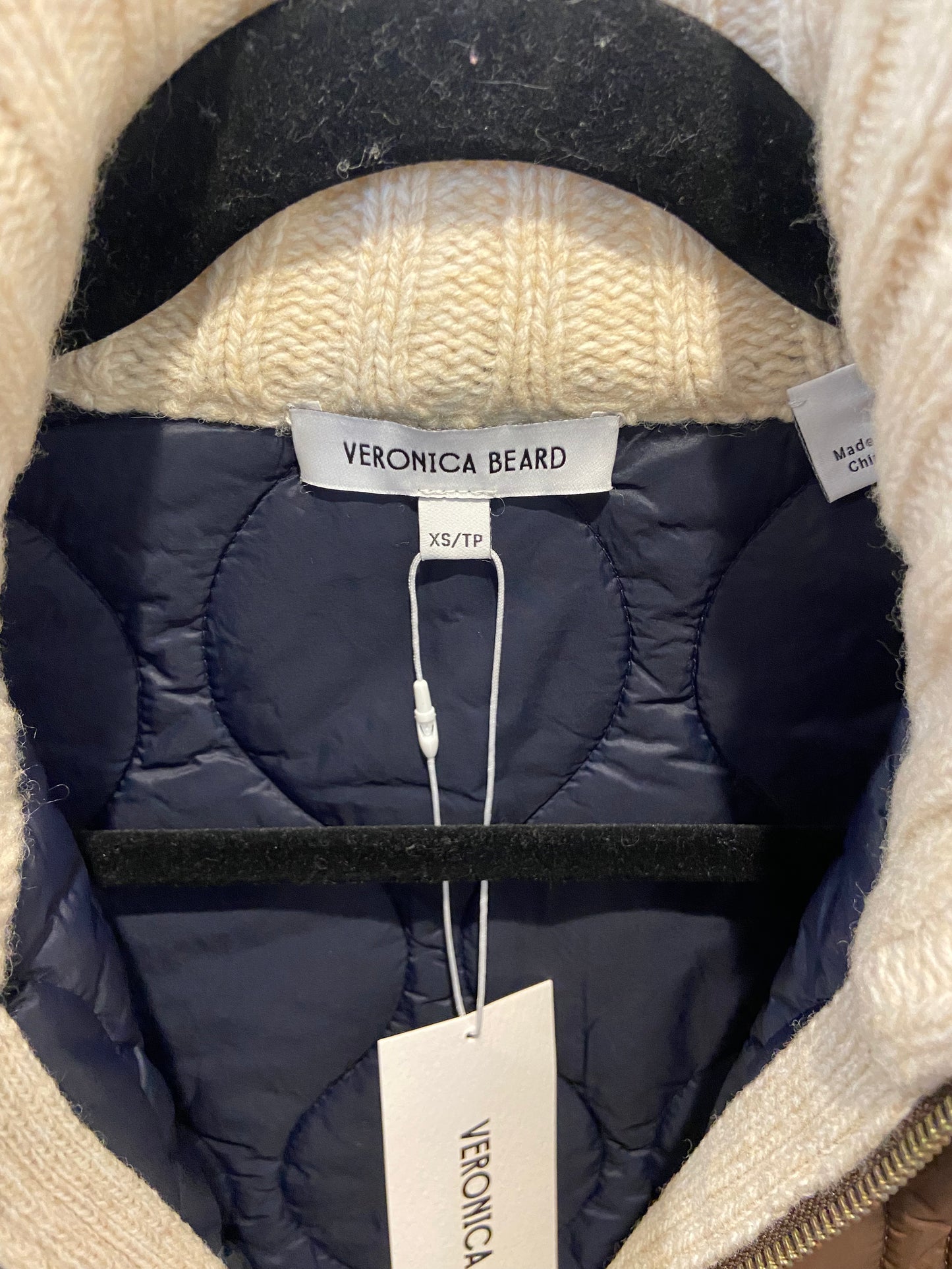 Veronica Beard Patra Mixed Media Jacket size XS