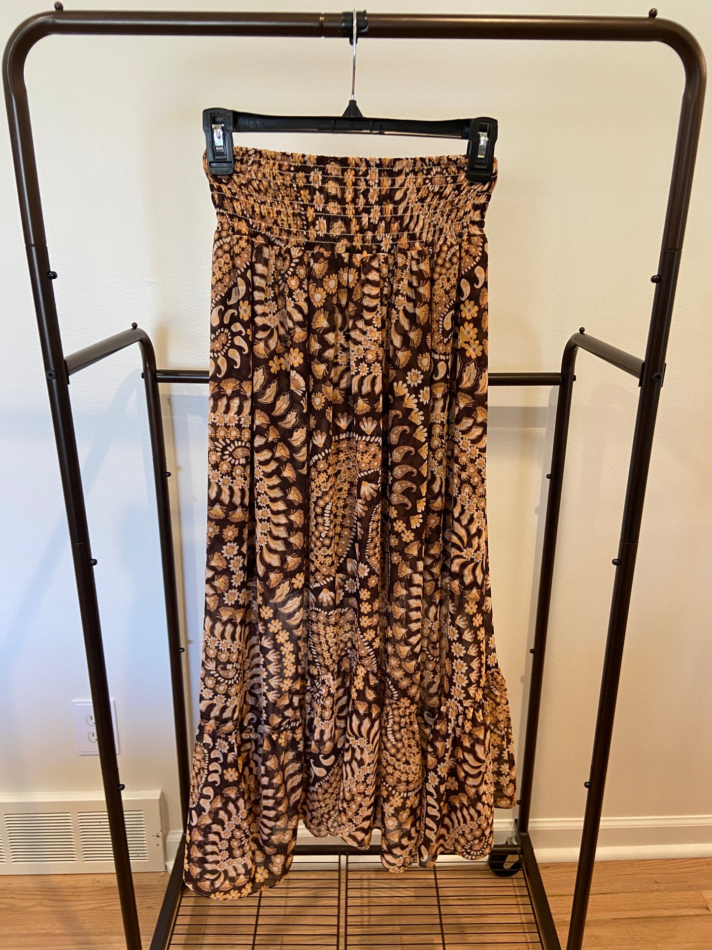 Misa Los Angeles Kaye Top and Agyness Skirt Set size XXS