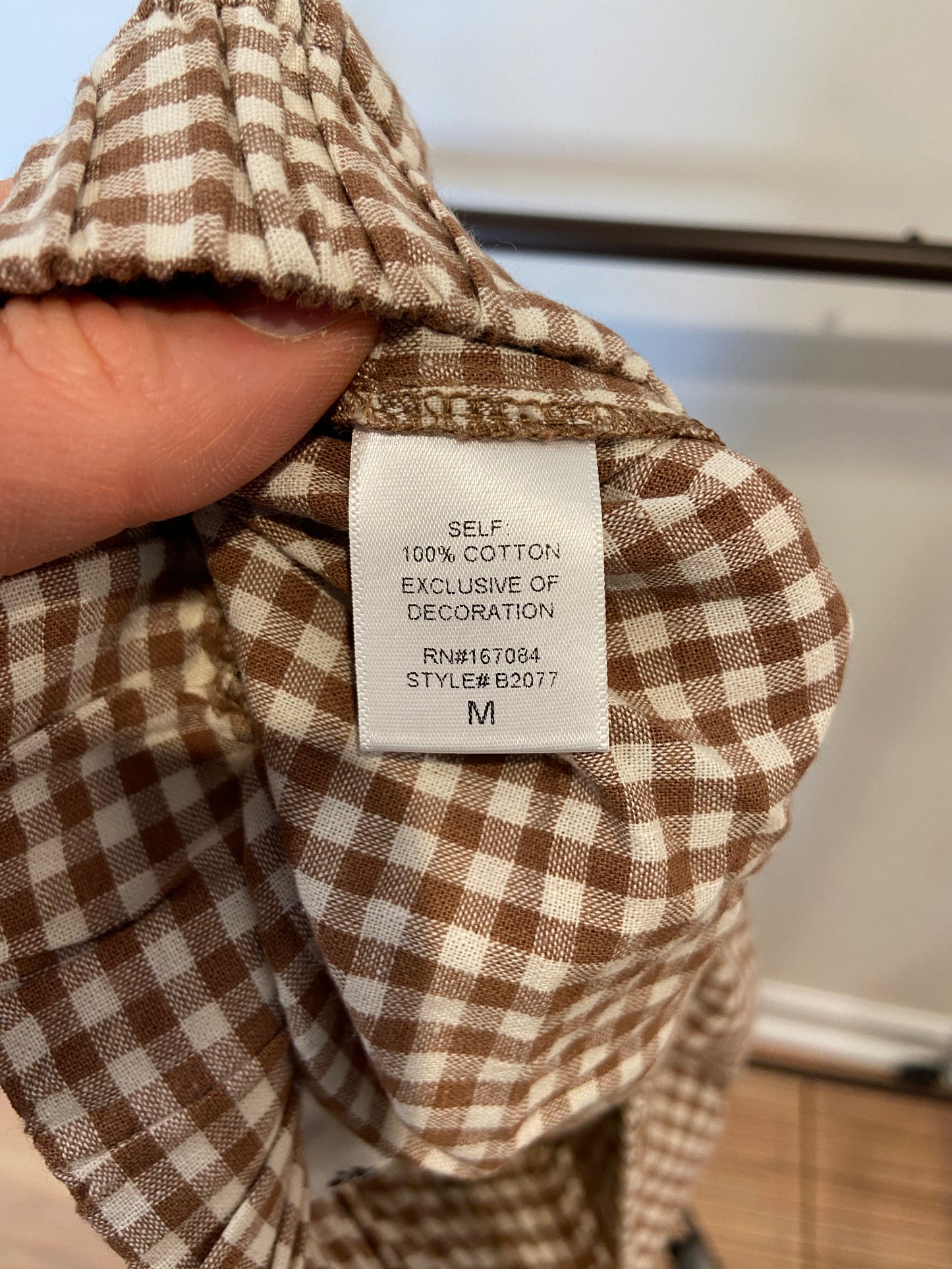 Tuckernuck Mocha Brown Cotton August Shorts size M