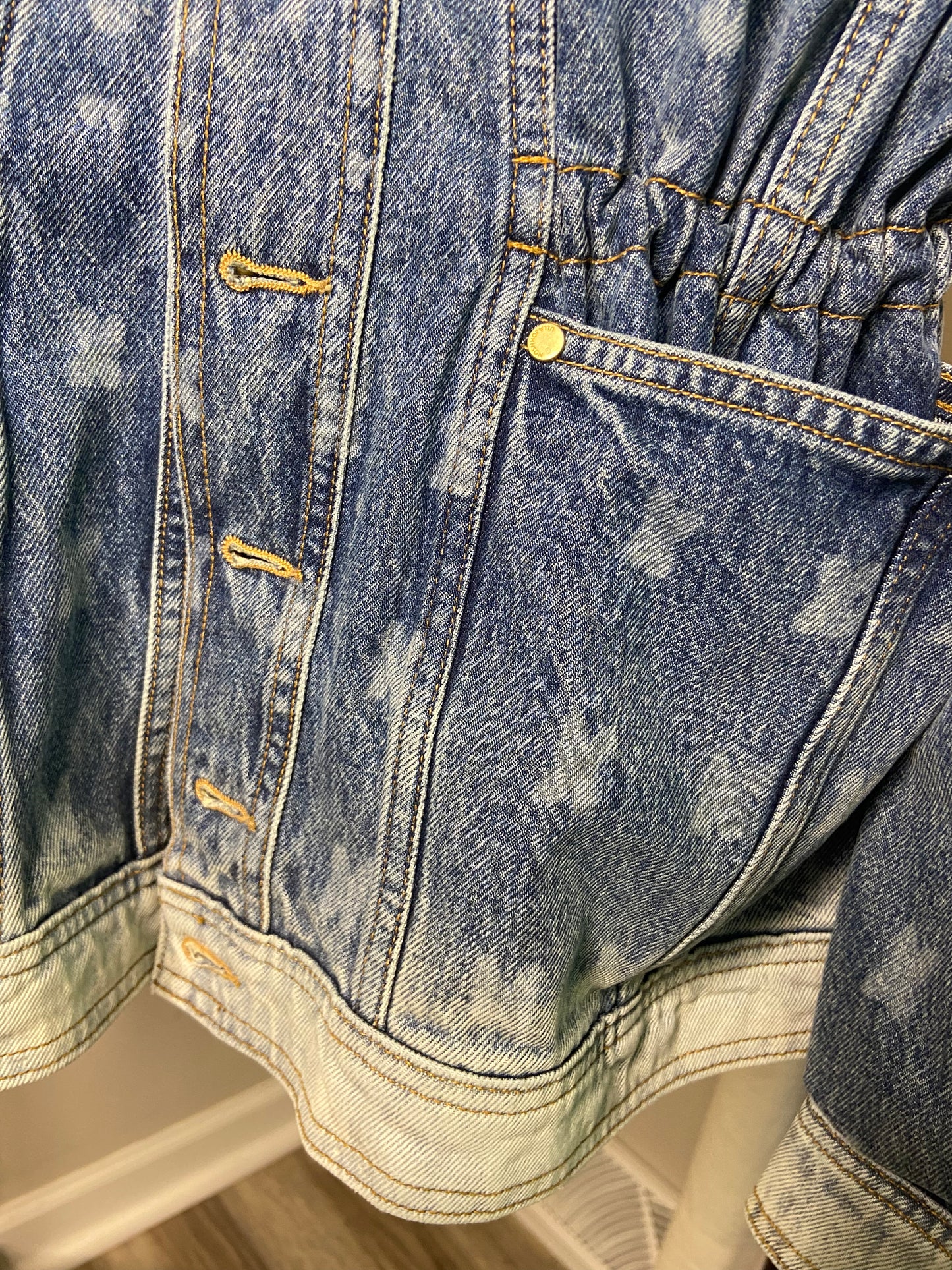 Ulla Johnson Odette Denim Jacket size M