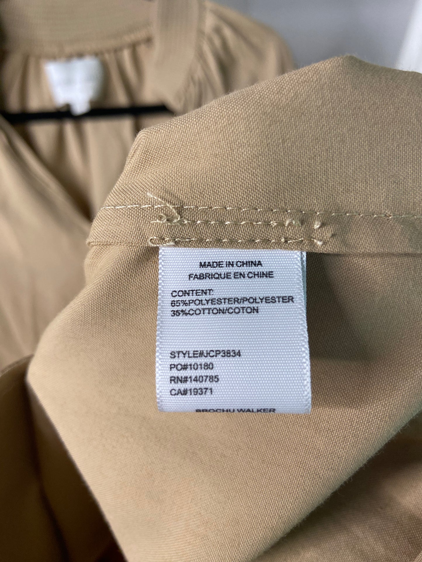 Brochu Walker Amaia Mini Dress in Sahara size XS