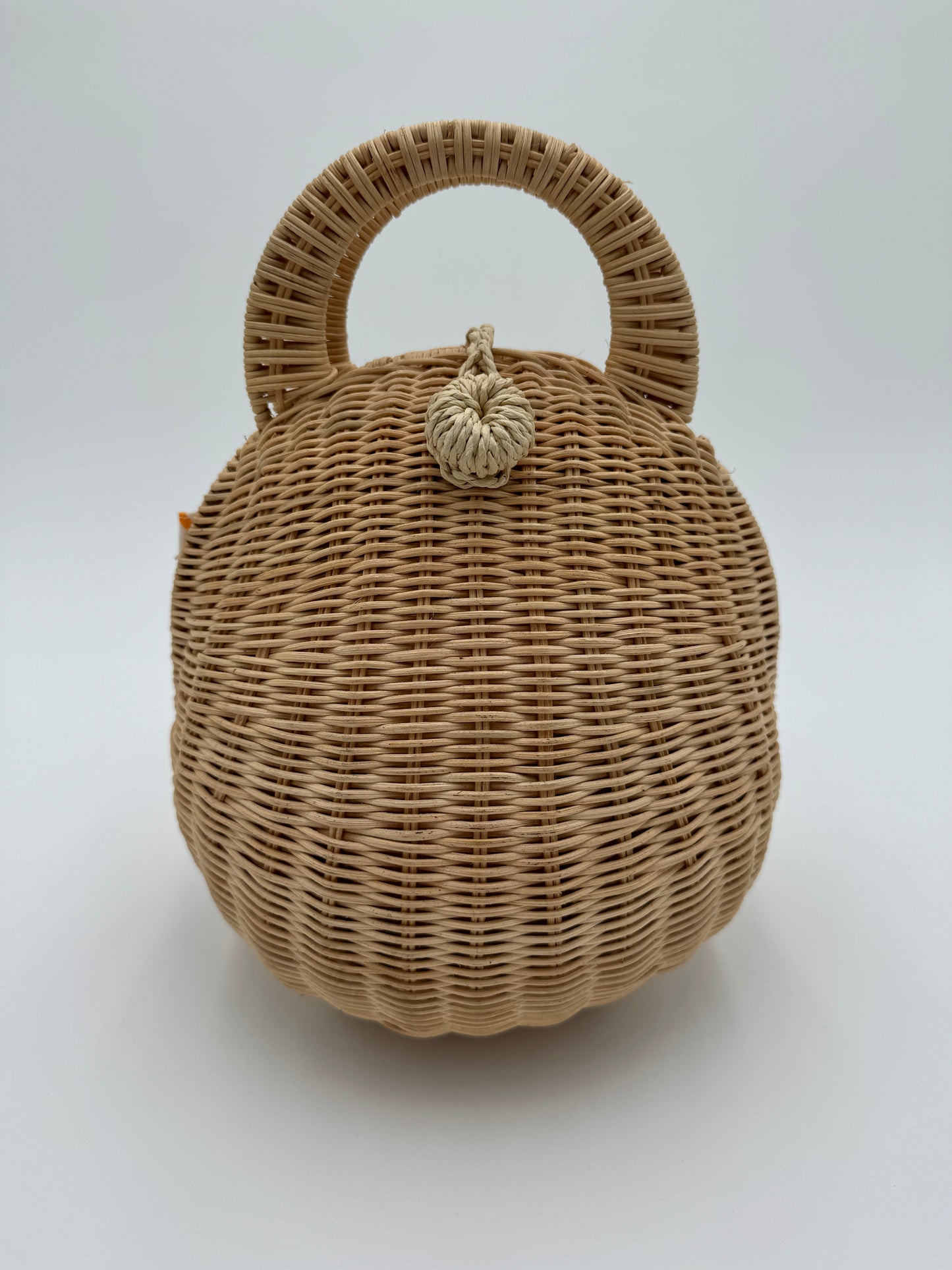 CULT GAIA Millie Rattan Top Handle Bag