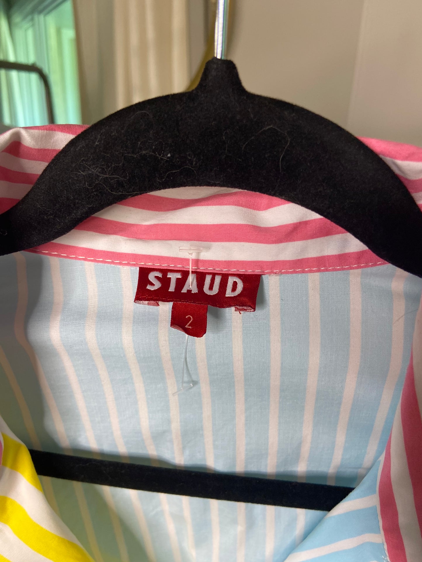 Staud Striped Millie Dress size 2