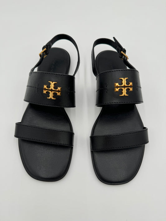 Tory Burch Mini Everly Black Sandals size 8.5