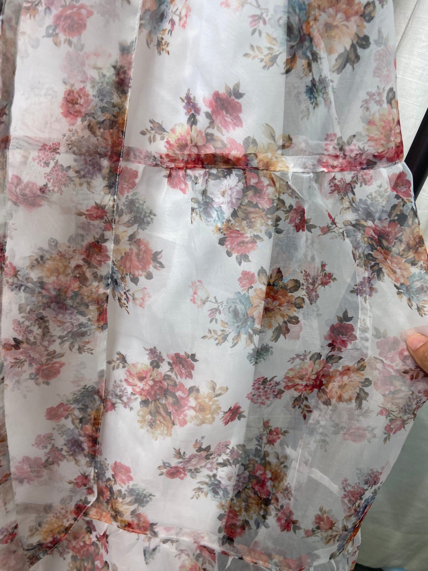 Sue Sartor Annabelle Silk Organza Dress size M