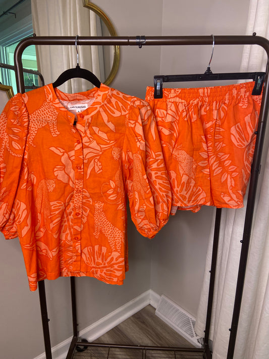 Las Surenas Life In Colors Shorts Set size M