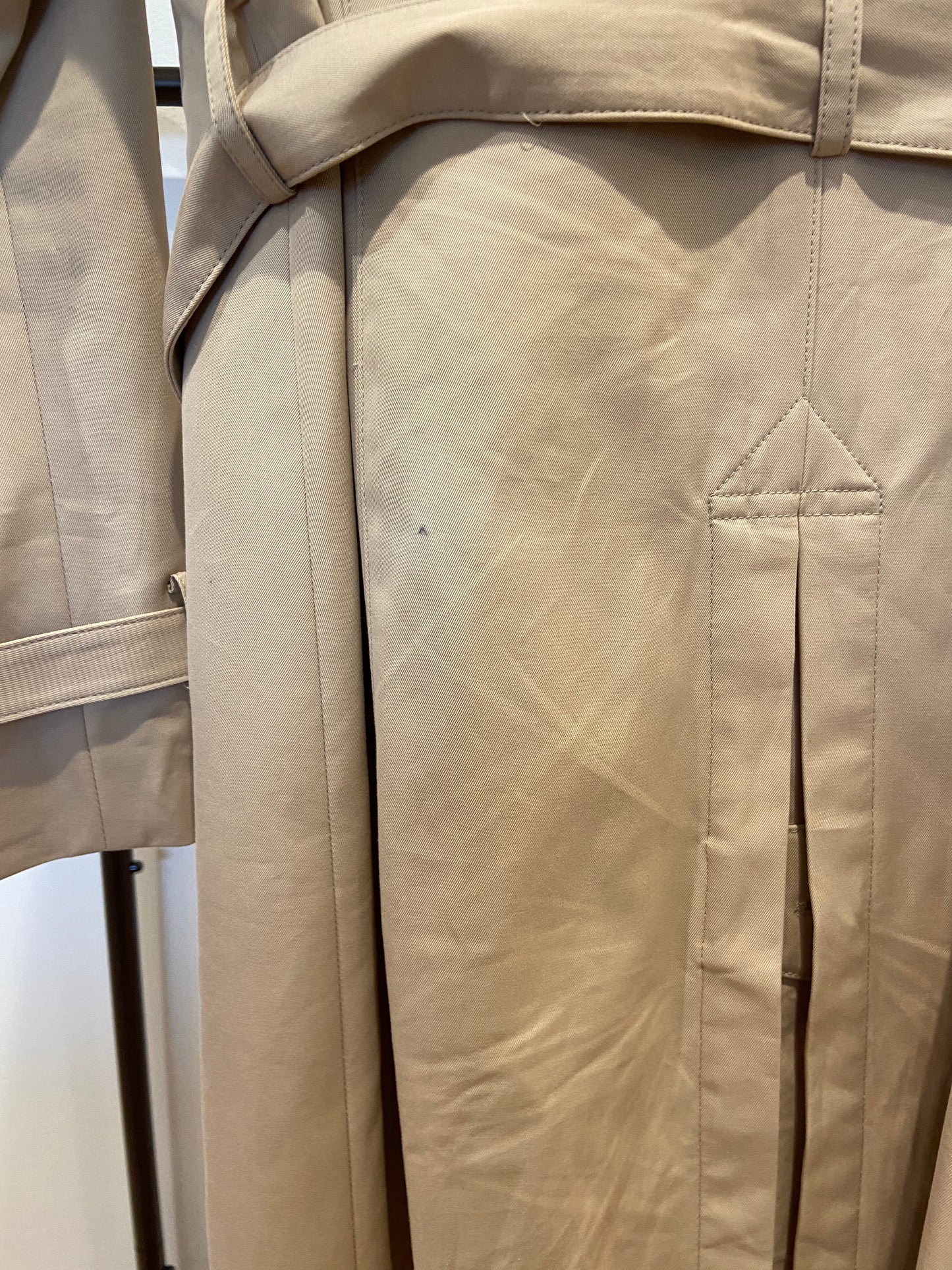 Brooks Brothers Water Repellent Trench Coat With Zip-Out Lining size 6 PETITE