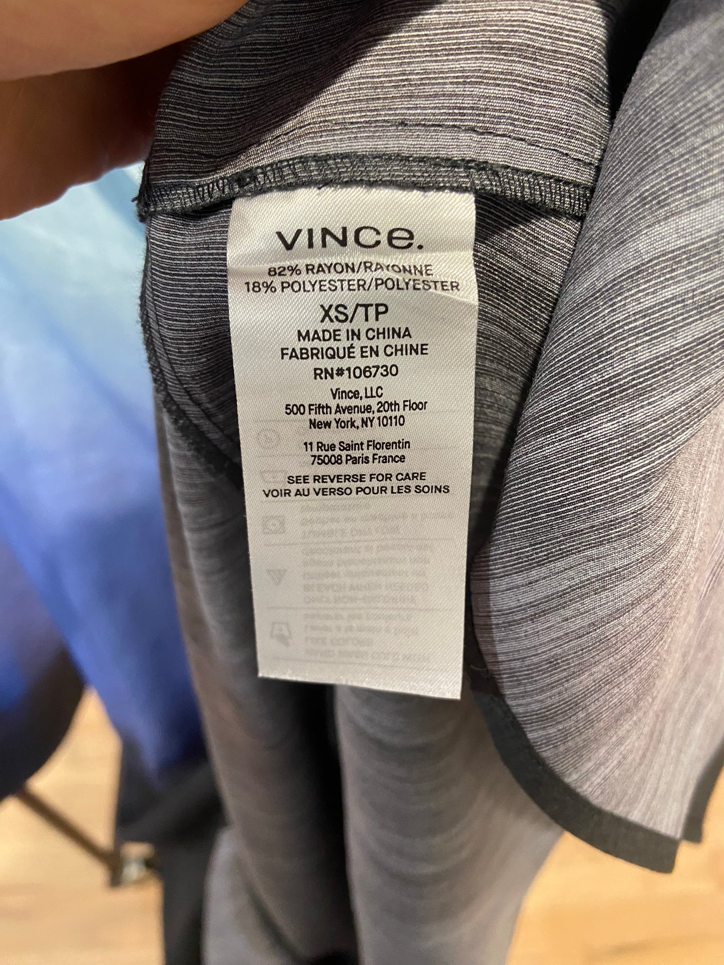 Vince Dip Dye Ombre Midi Dress size XS