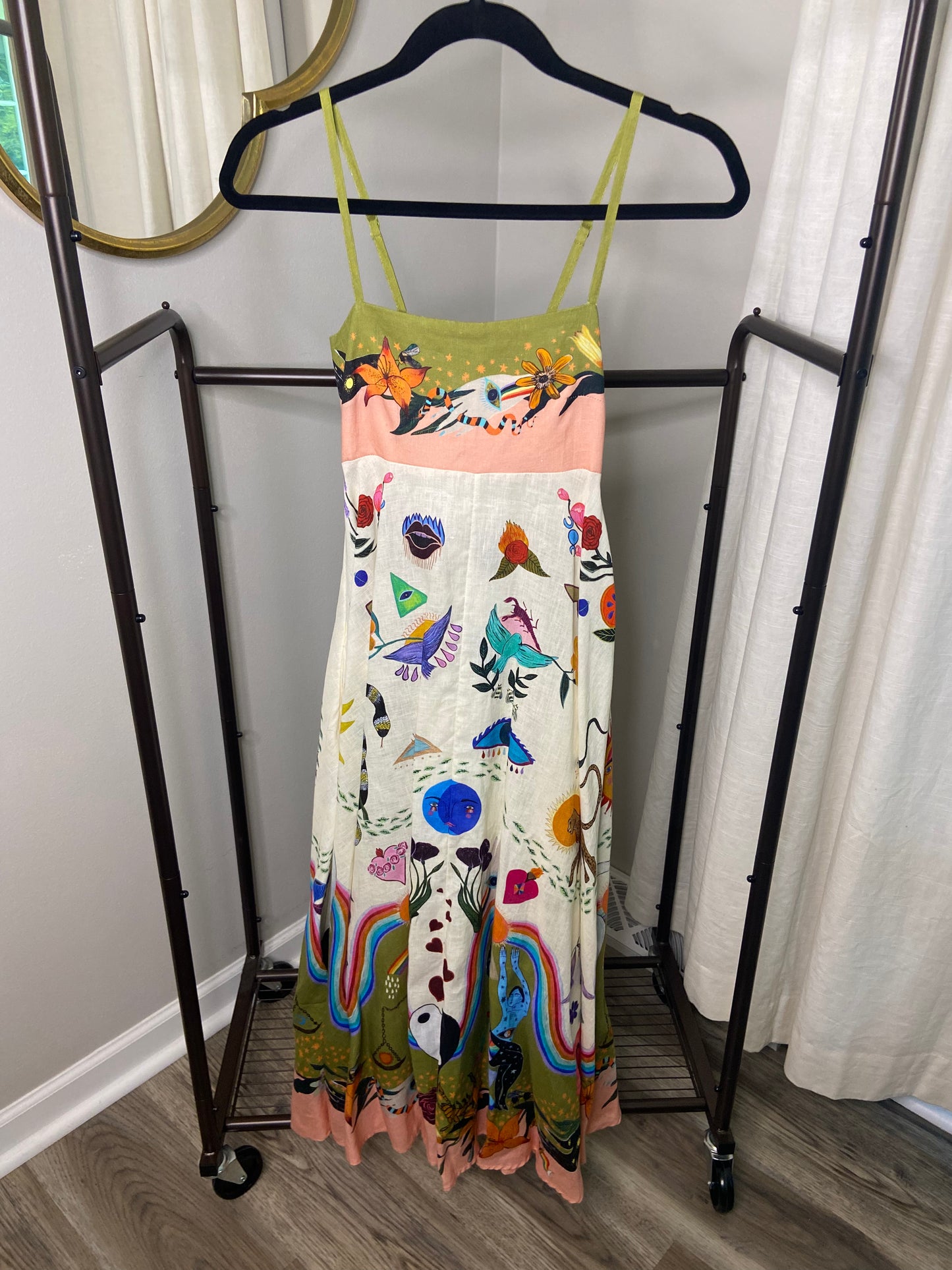 Alemais Evergreen Midi Dress size US 0