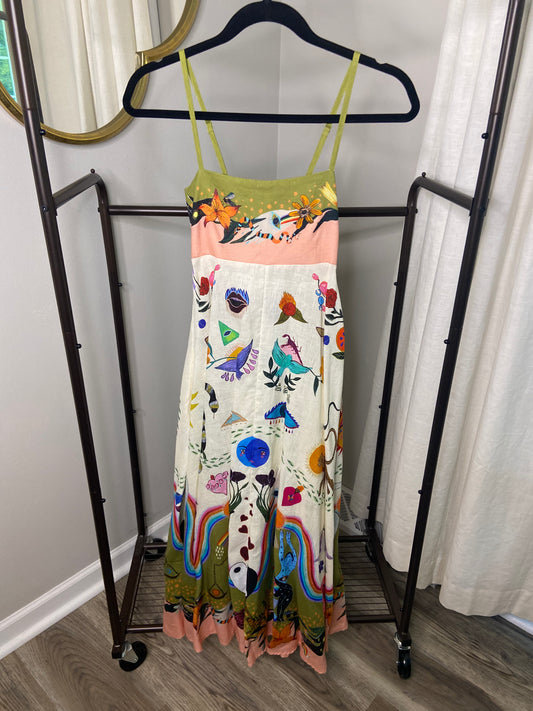 Alemais Evergreen Midi Dress size US 0