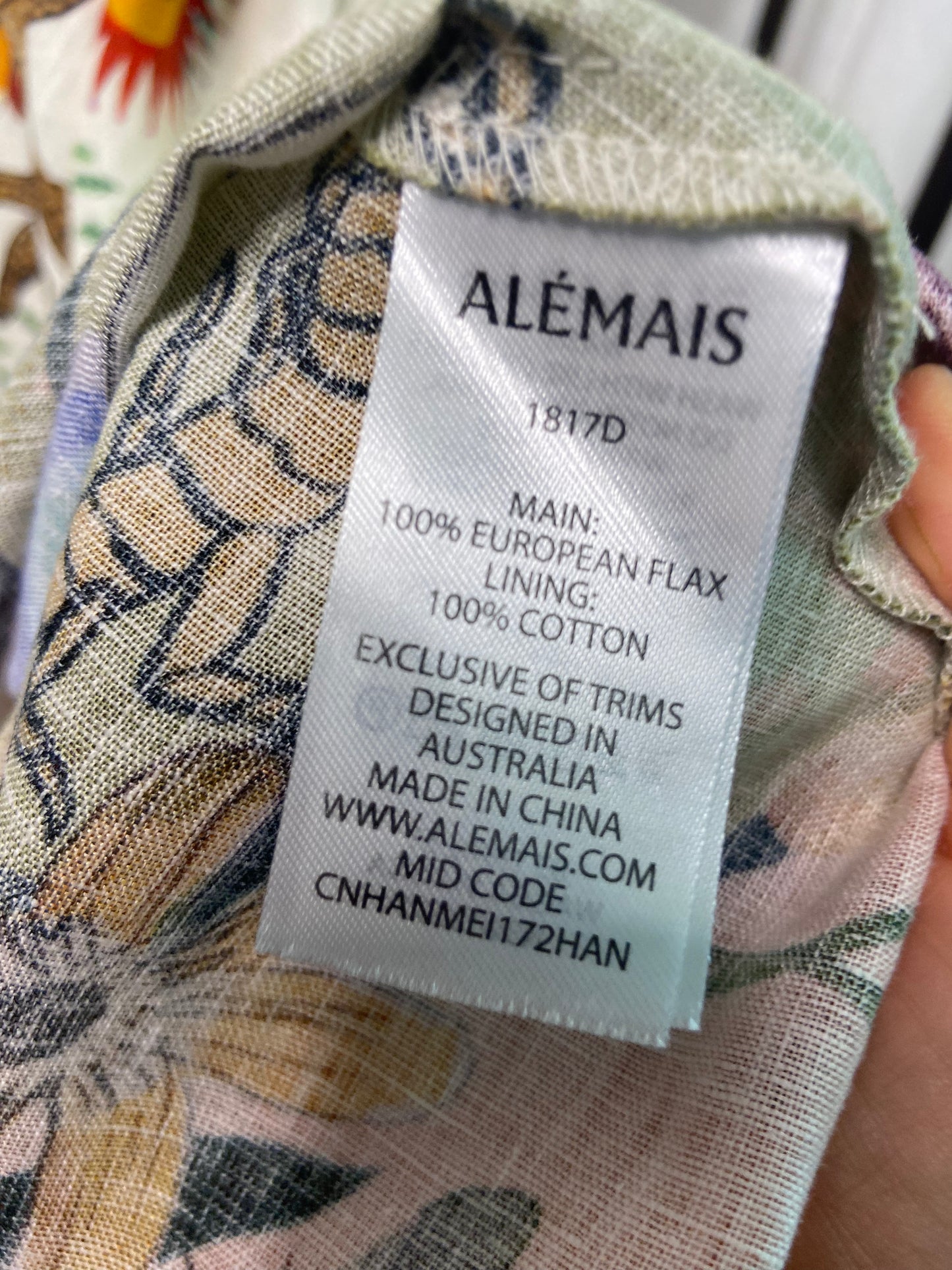Alemais Evergreen Midi Dress size US 0