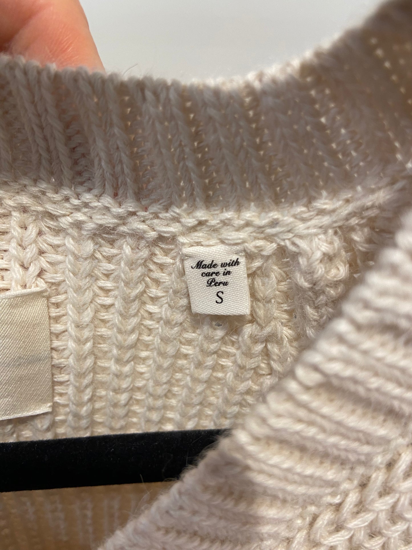 Dôen Emmons Sweater in Cream size S