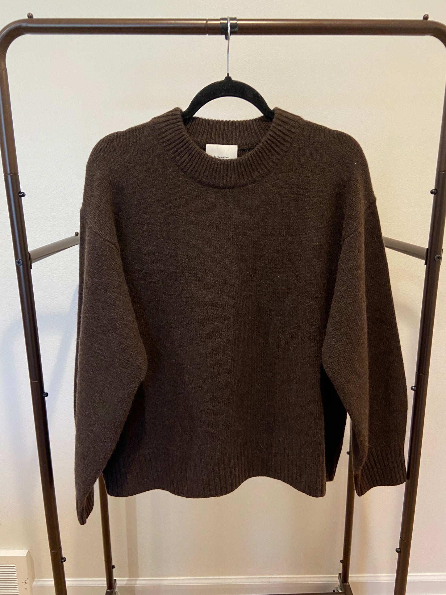 Reformation Cove Oversized Cashmere Sweater size S