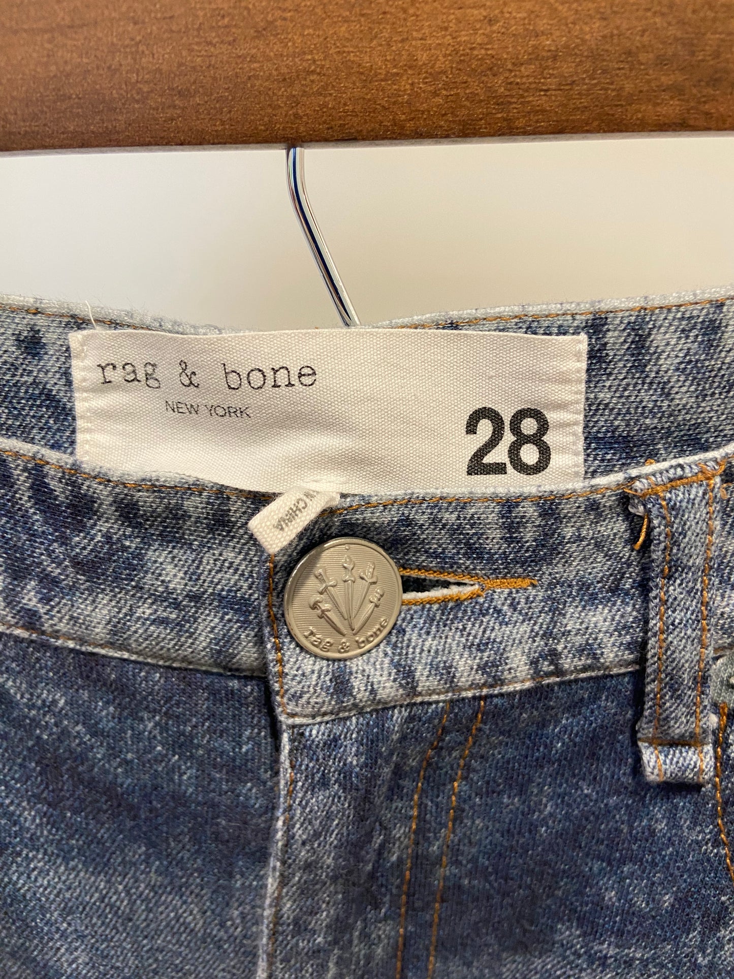 Rag and Bone Wide Leg Miramar Jeans size 28