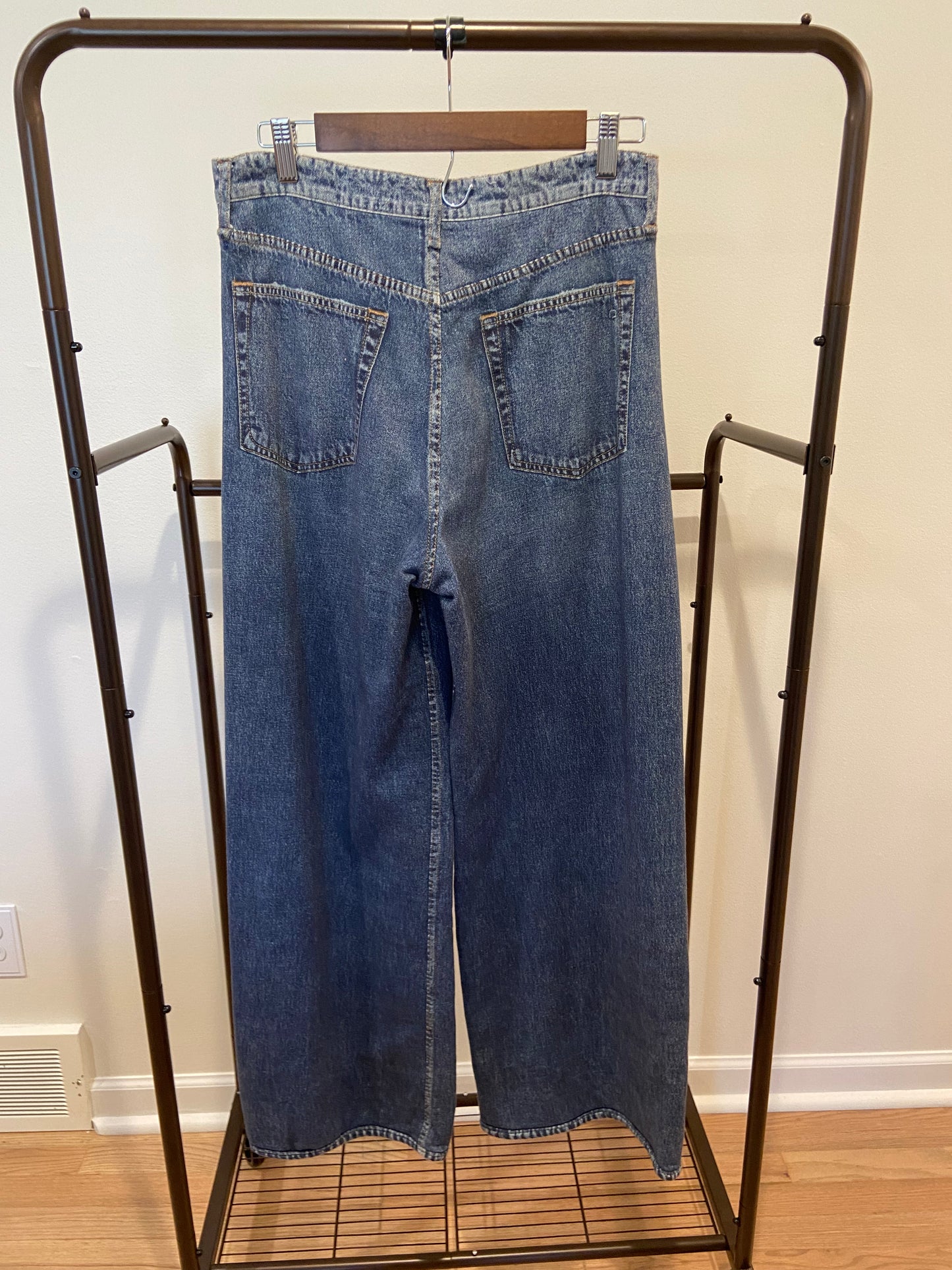 Rag and Bone Wide Leg Miramar Jeans size 28