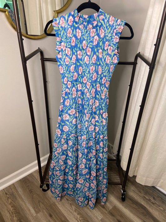 Oliphant Smocked Maxi Dress size XXS