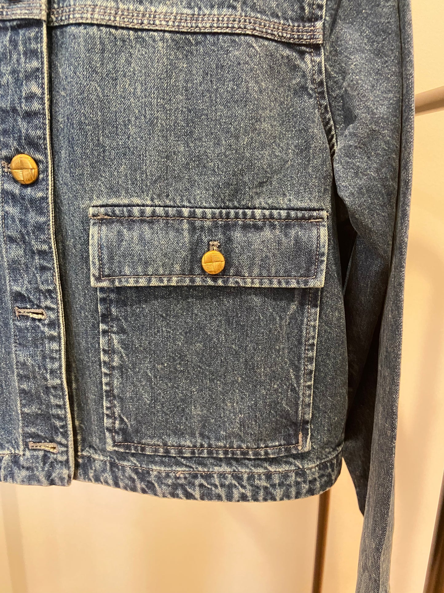 Rag and Bone Drew Denim Jacket in Adeline size XL