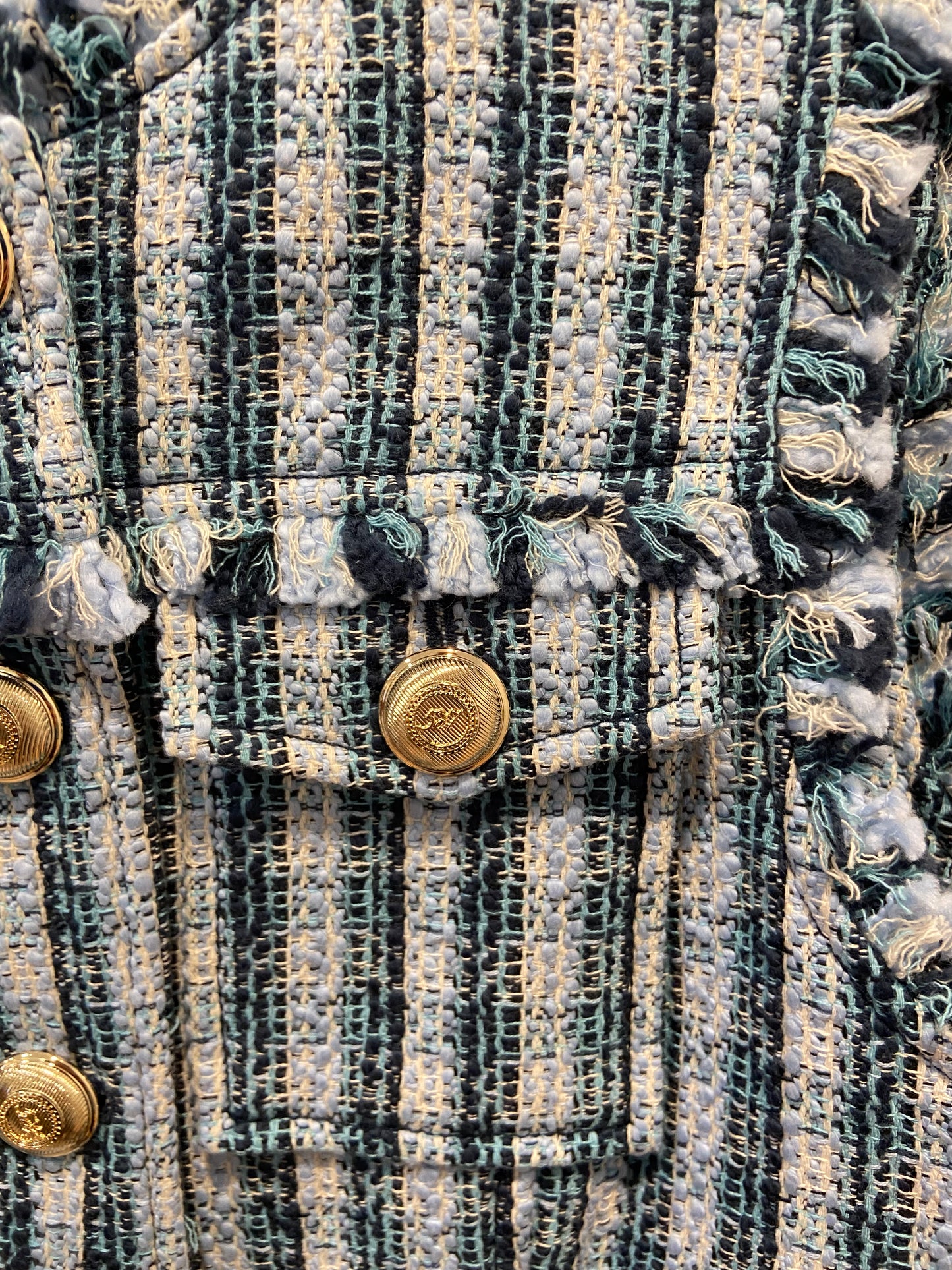 Cinq a Sept Matilda Tweed Reenee Vest size M