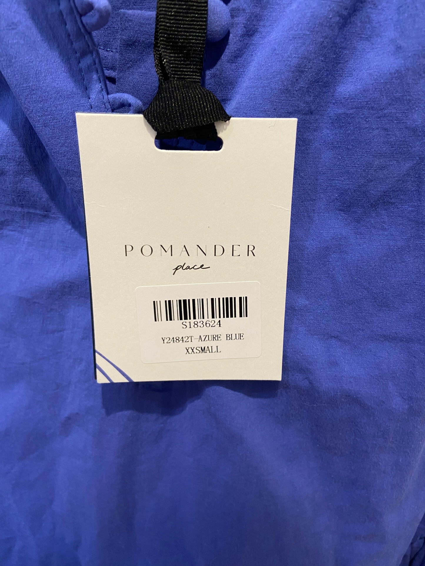 Tuckernuck Azure Blue Selena Mini Dress size XXS