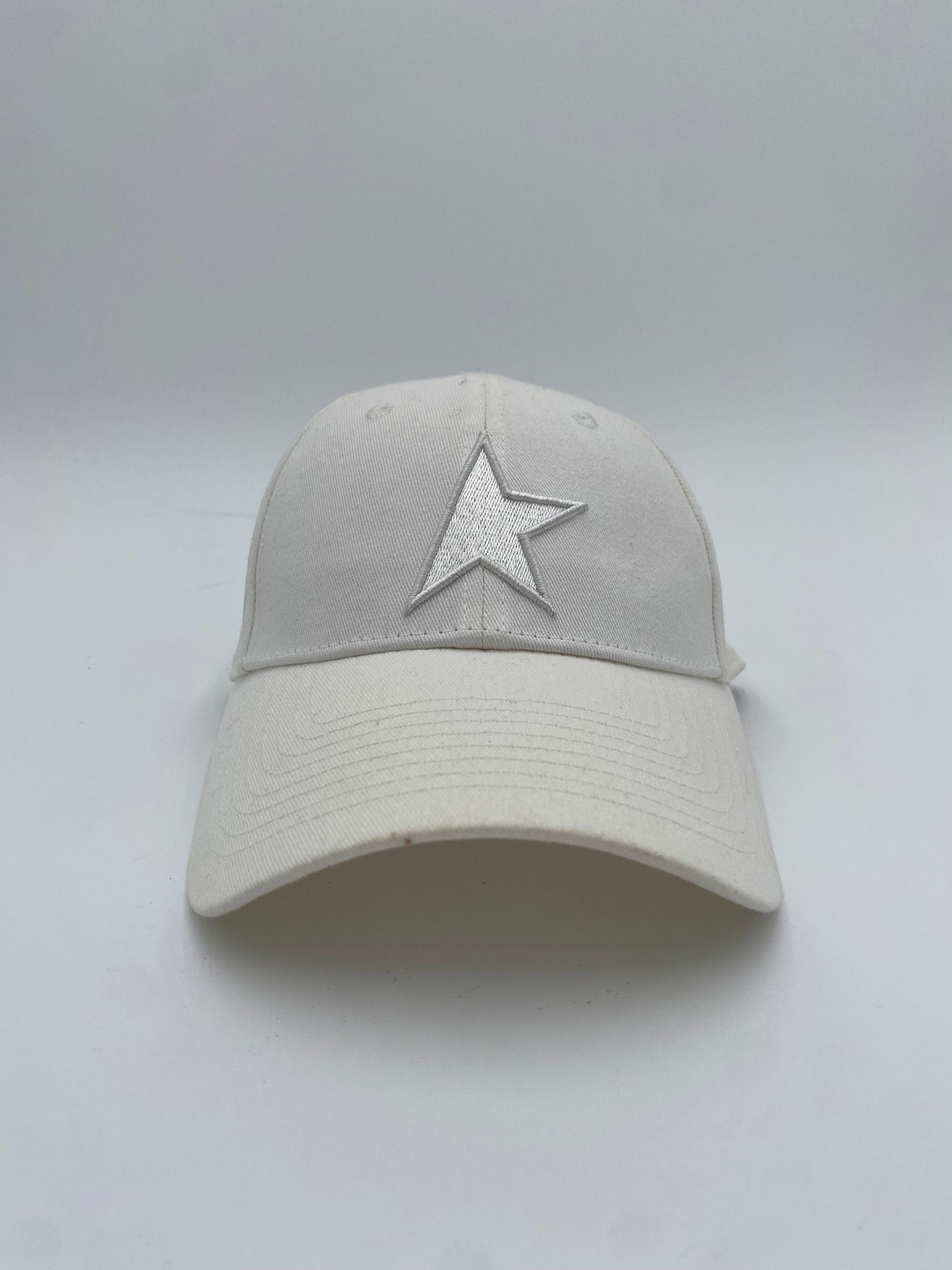 Golden Goose White Cap with Star One size