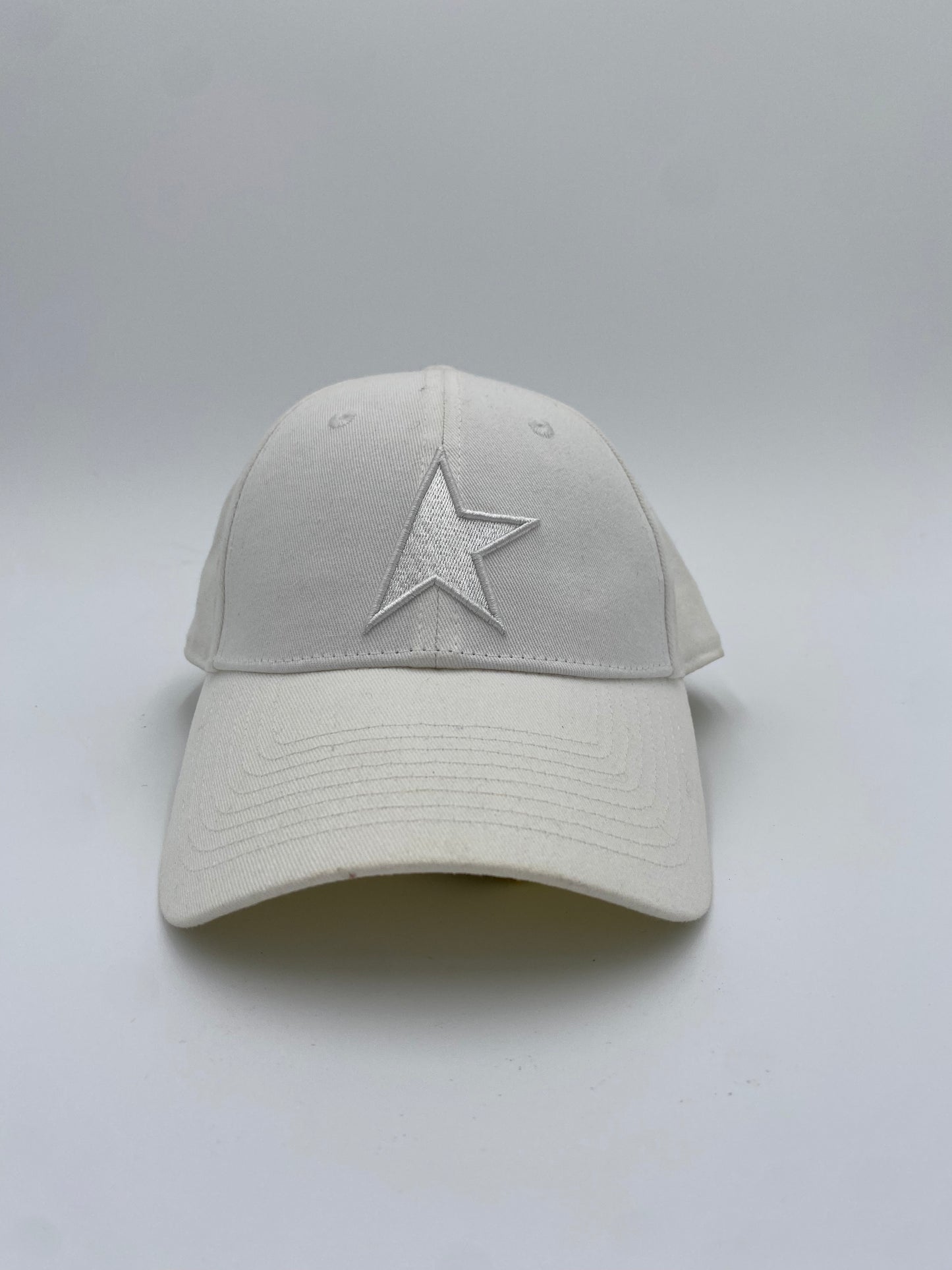 Golden Goose White Cap with Star One size