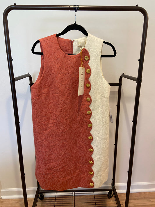 Mestiza Etta Scallop Mini Dress size 12