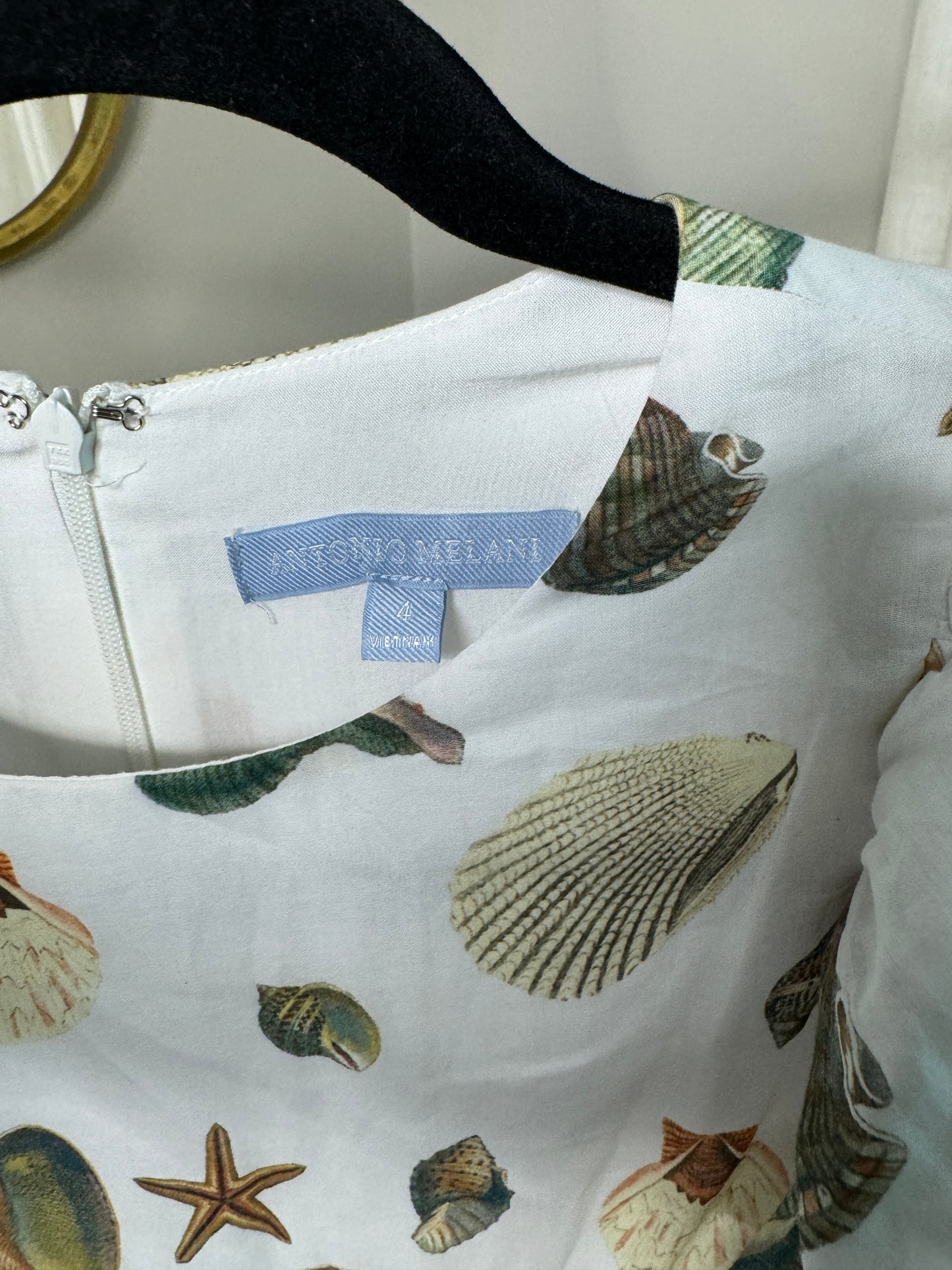 Antonio Melani x Jennifer Sumko Seashell Dress size 4