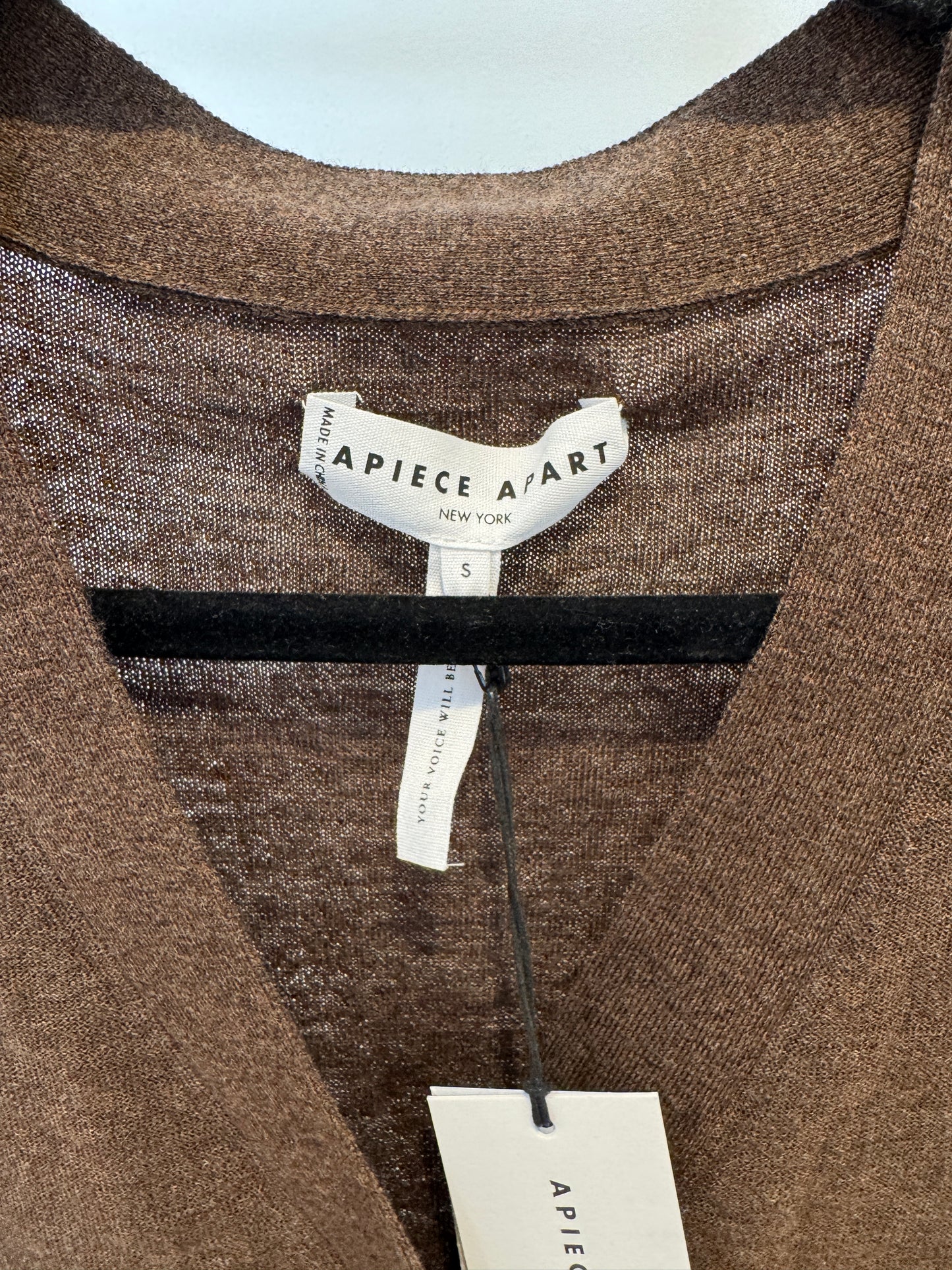 Apiece Apart Bardi Drippy Vest size S