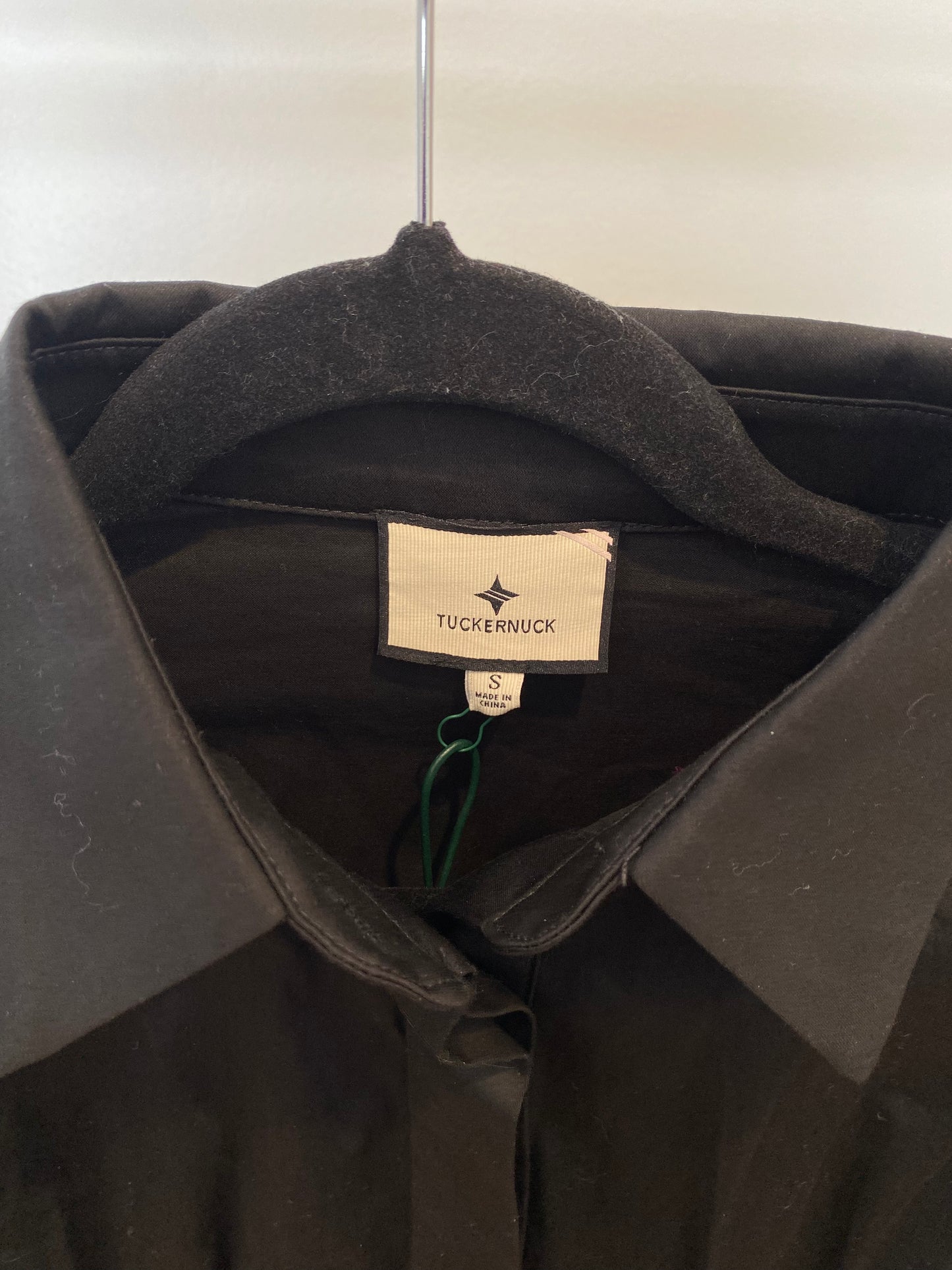 Tuckernuck Black Delaney Midi Dress size S