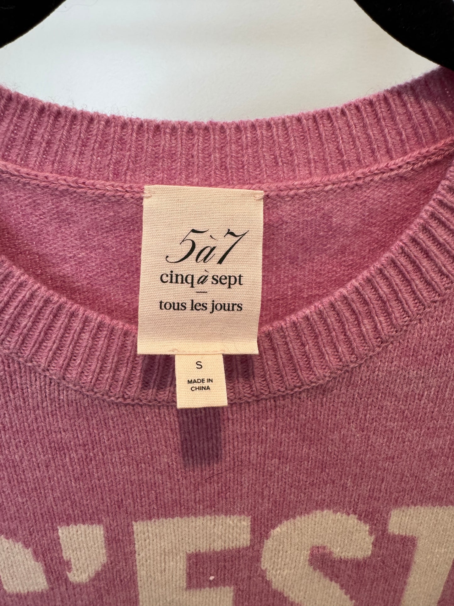 Cinq à Sept C'Est Chic Wool Blend Sweater size S