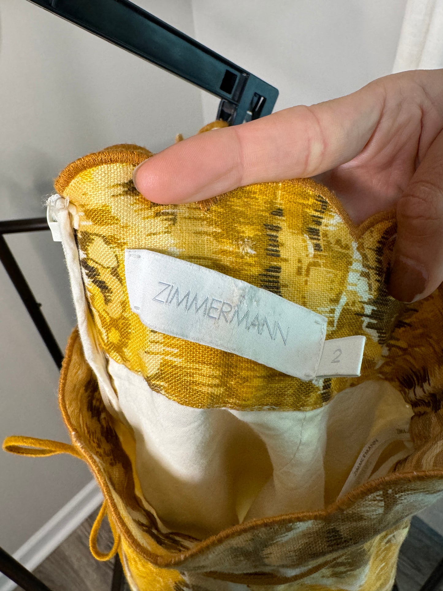 ZIMMERMANN Aliane Scallop Shorts size US 8