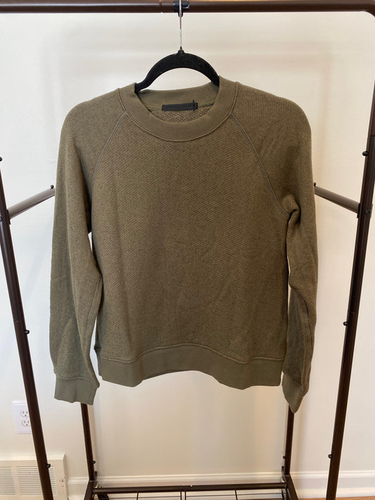 Jenni Kayne Saturday Sweatshirt in Olive Green size XS