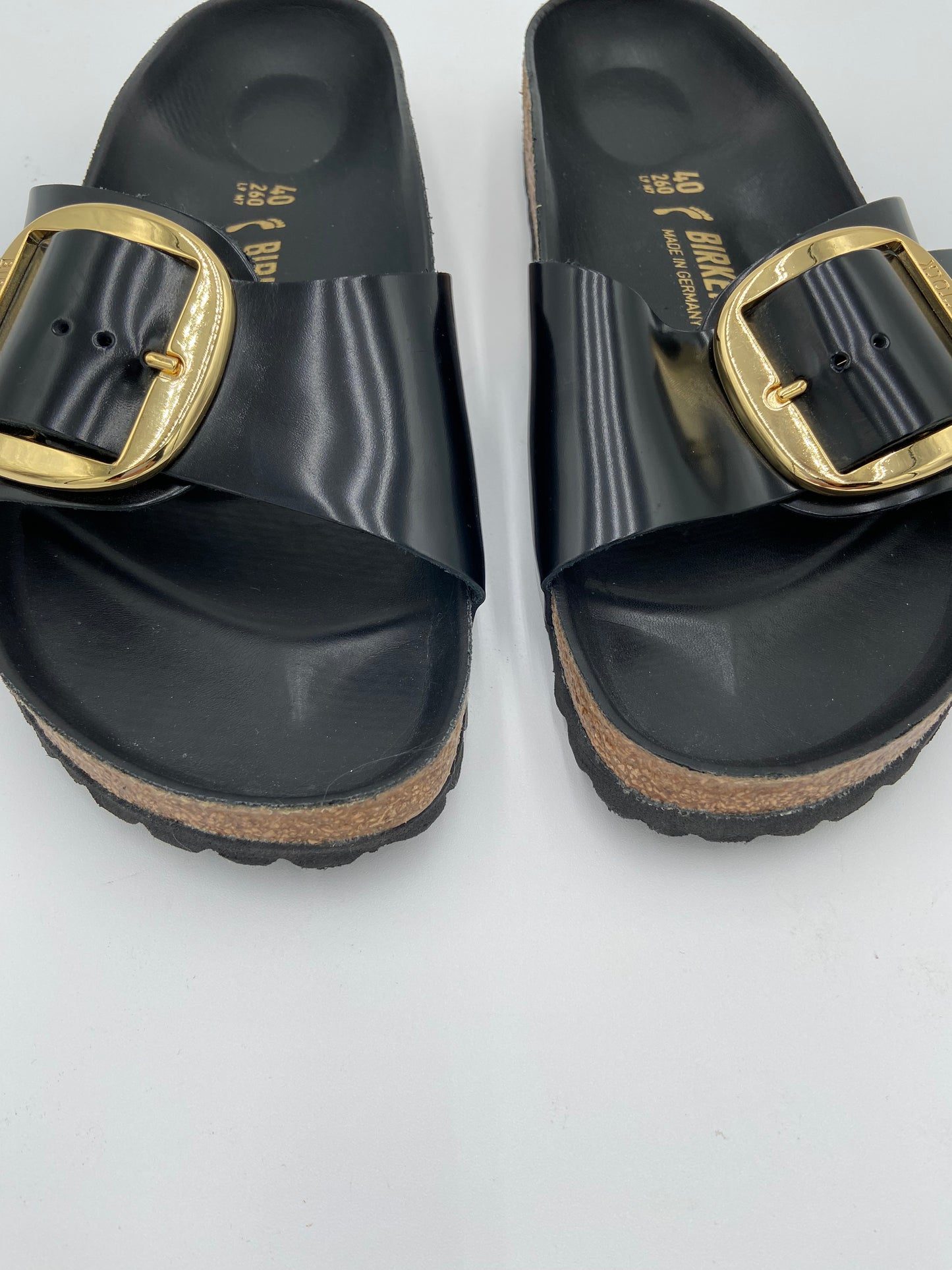 Birkenstock Madrid Big Buckle Sandals size 40 narrow