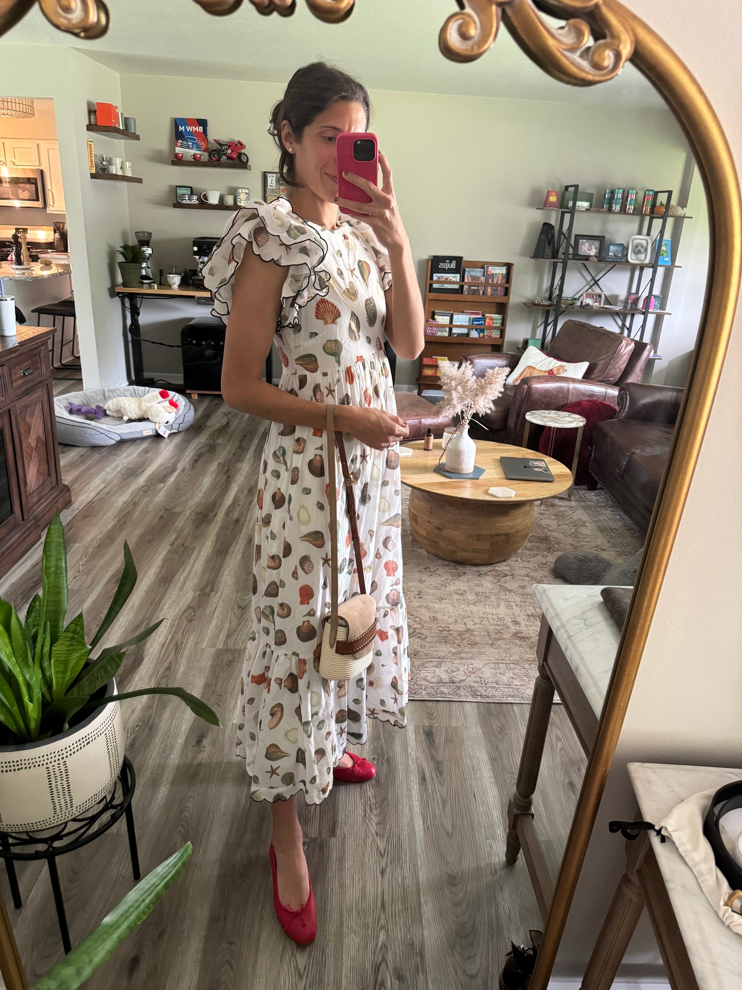Antonio Melani x Jennifer Sumko Seashell Dress size 4