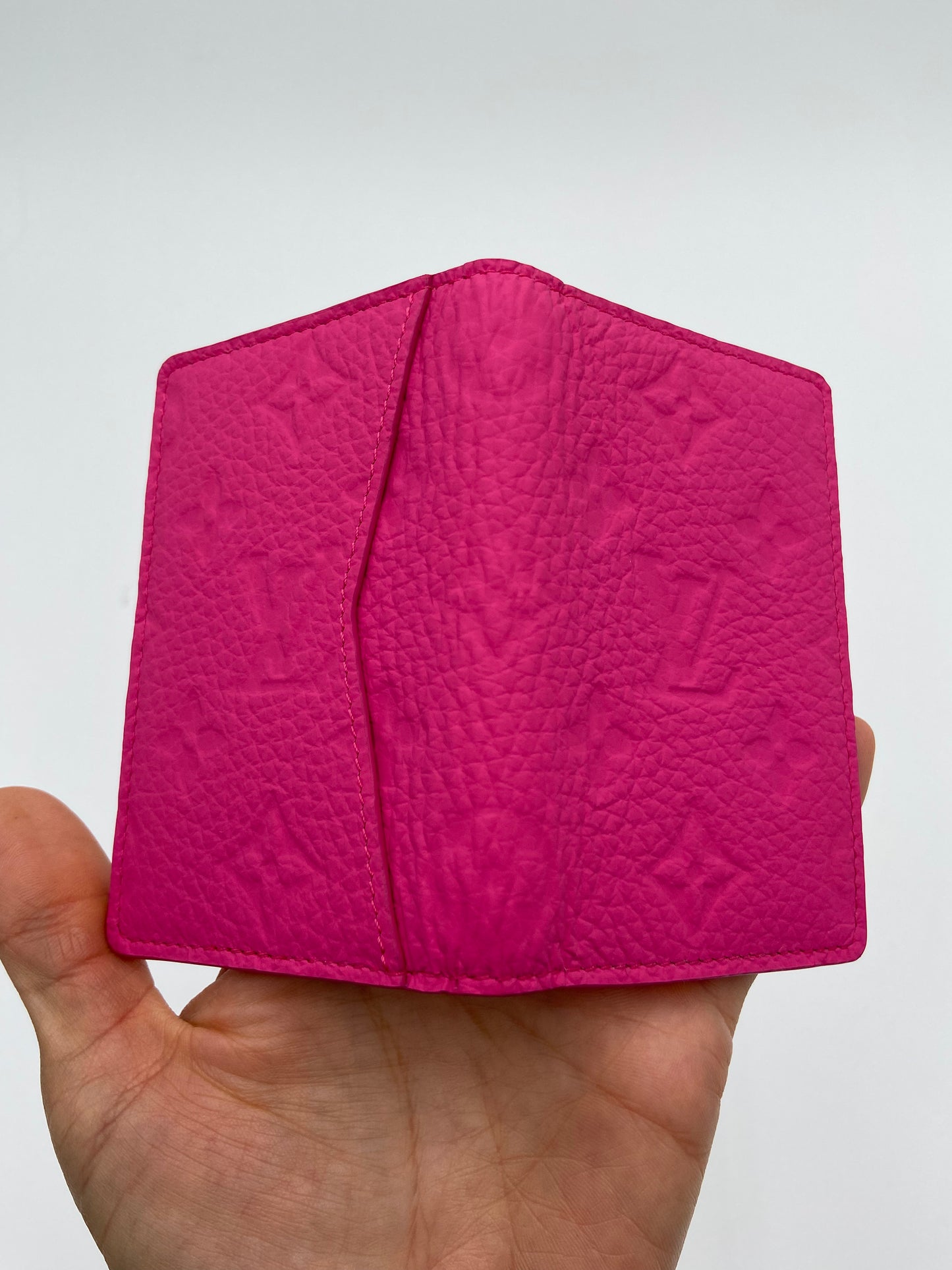 Louis Vuitton Pocket Organizer Taurillon Colormania Fuchsia