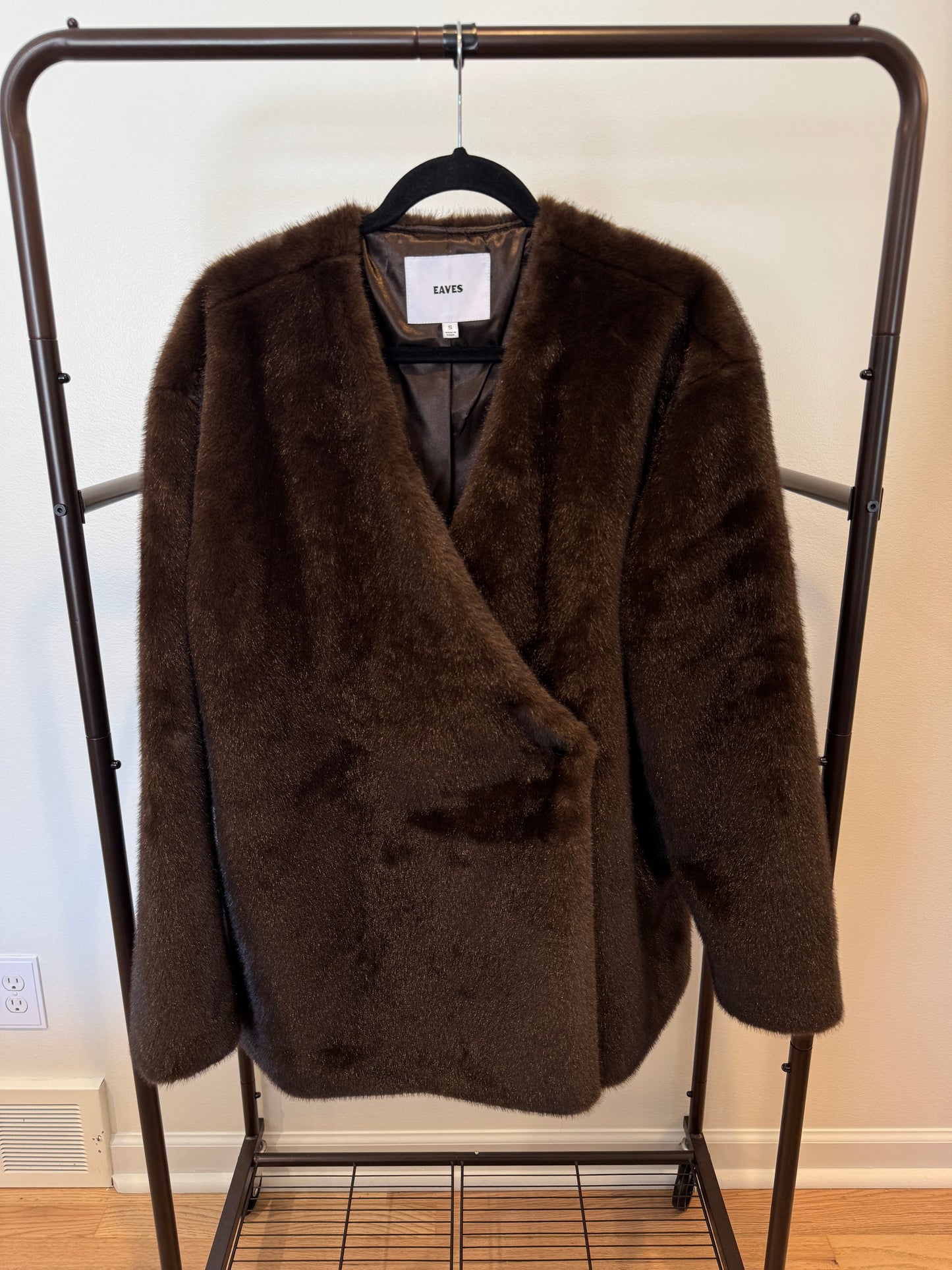 Eaves x Coco Dagna Faux Fur Jacket size S