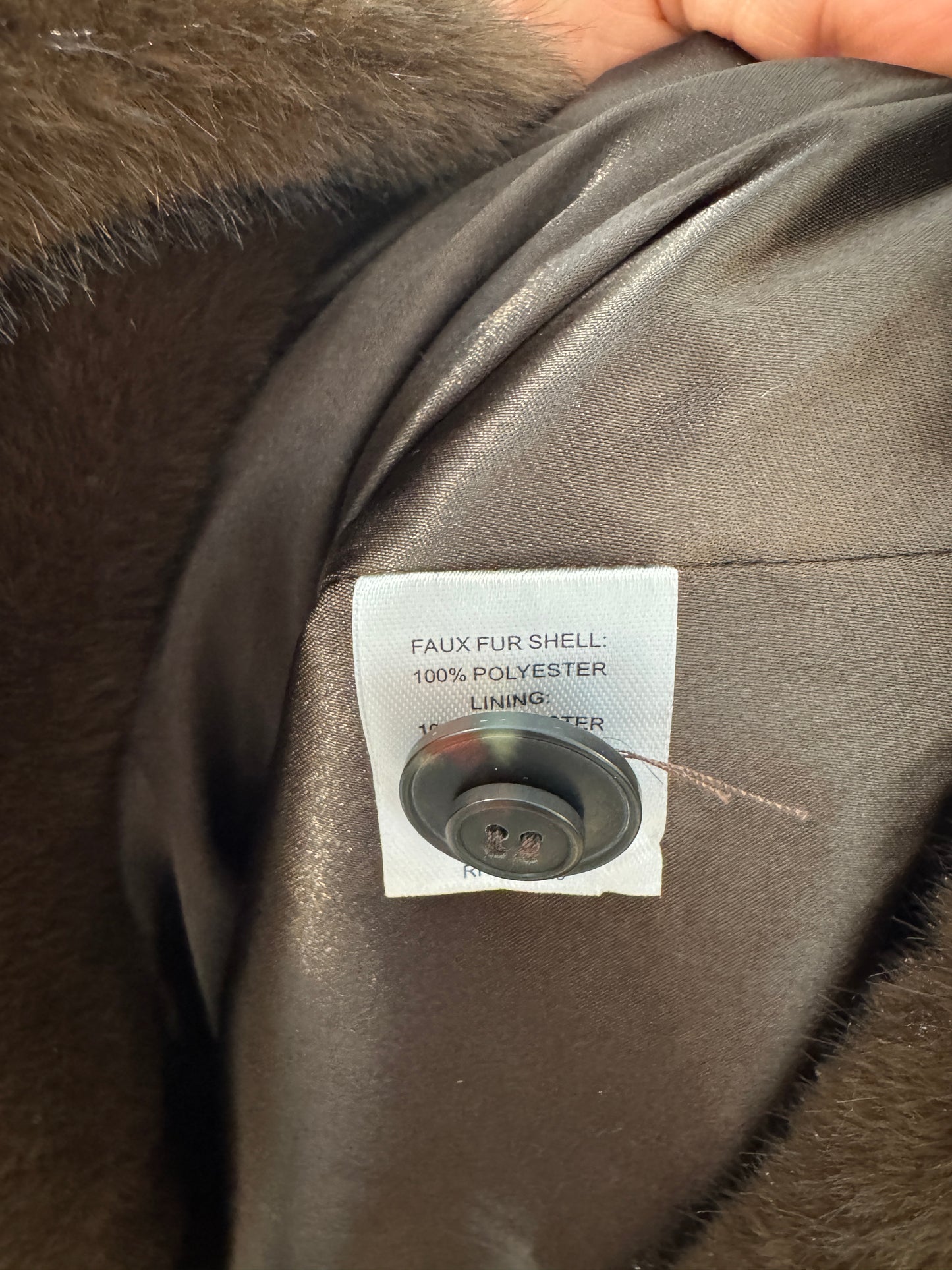 Eaves x Coco Dagna Faux Fur Jacket size S
