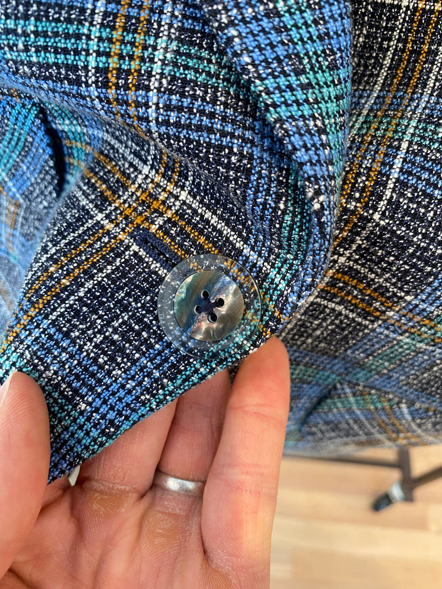 Veronica Beard Martel Plaid Suit Set Blazer and Pants Set size 4