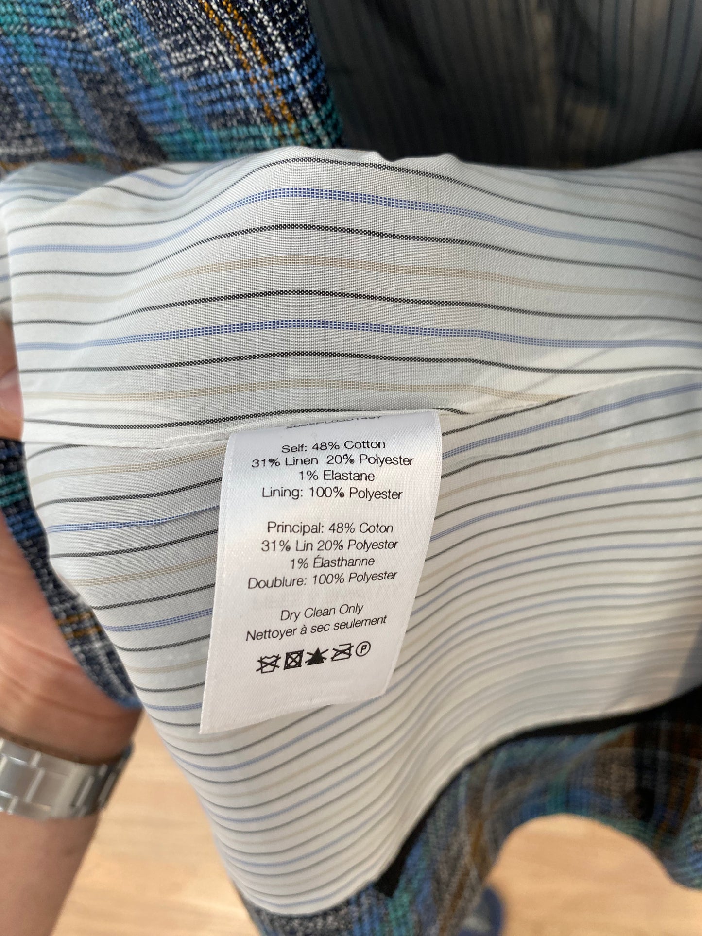 Veronica Beard Martel Plaid Suit Set Blazer and Pants Set size 4