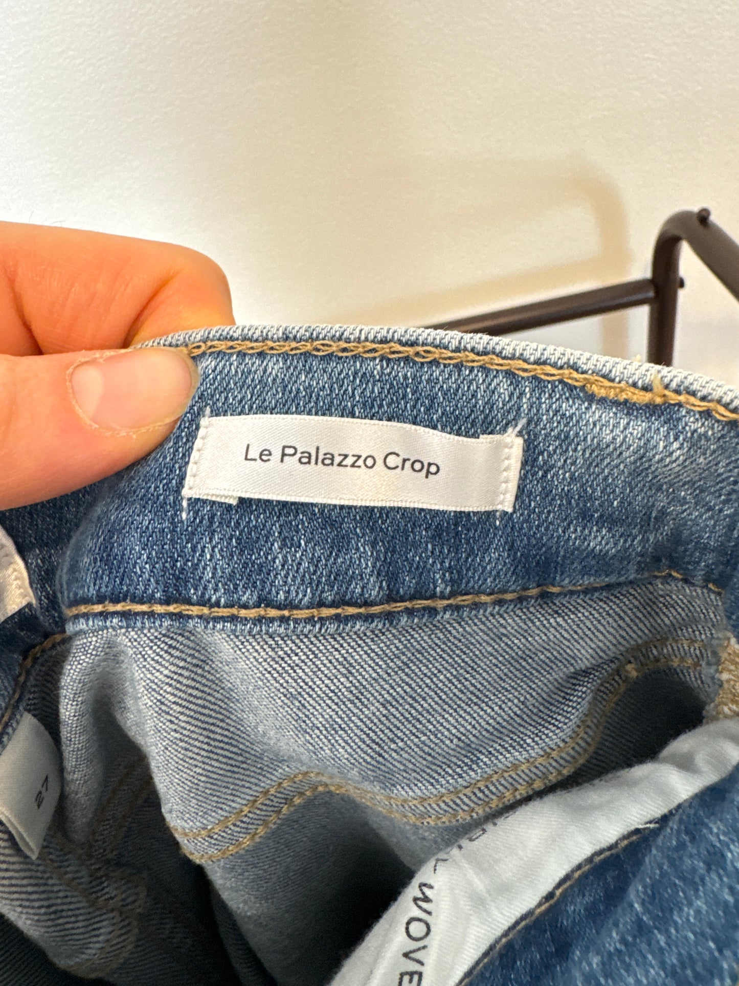 Frame Le Palazzo Crop Wide Leg Jeans size 27