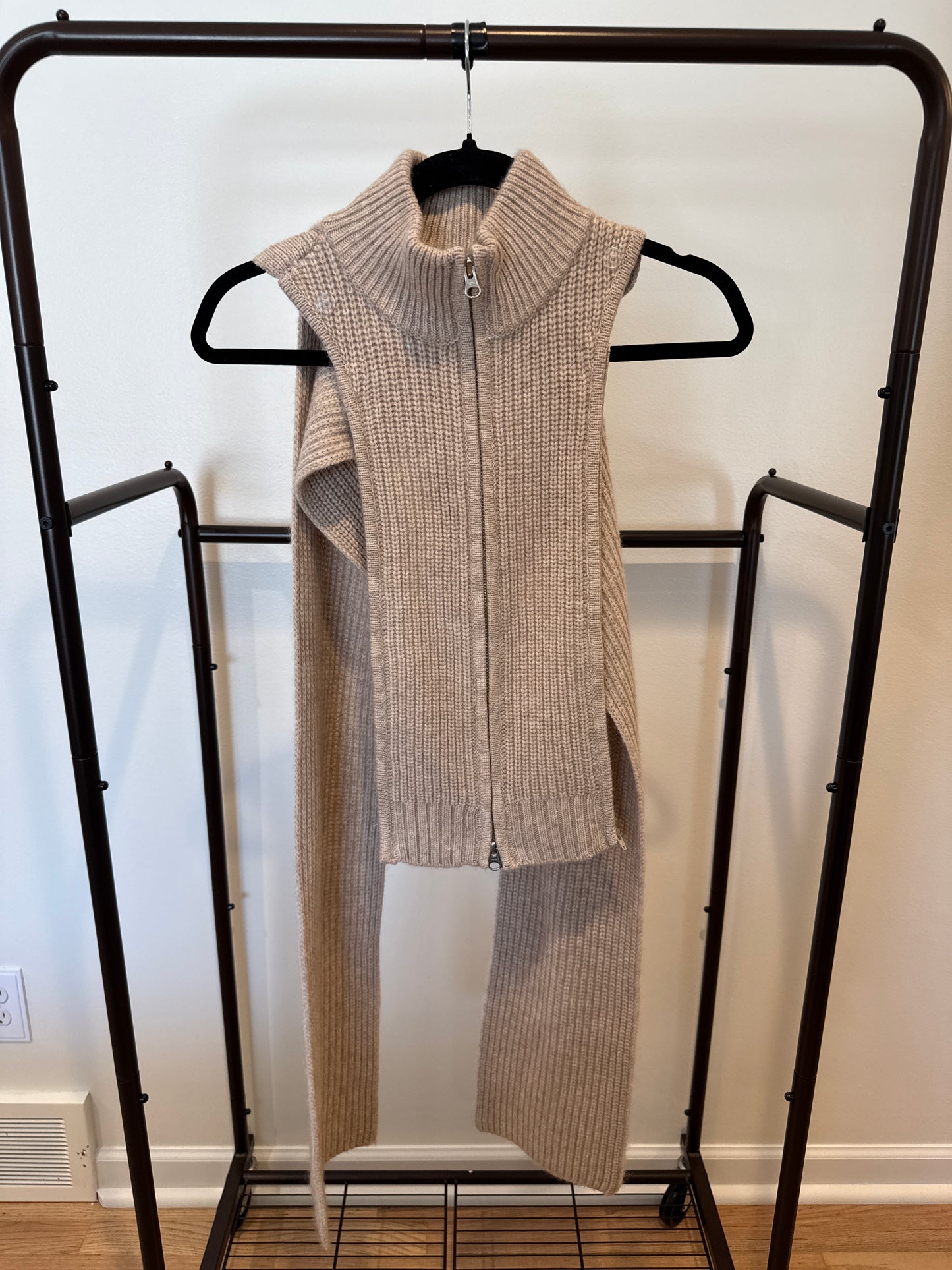 Veronica Beard Dorsey Cashmere Scarf Dickey size 00-14