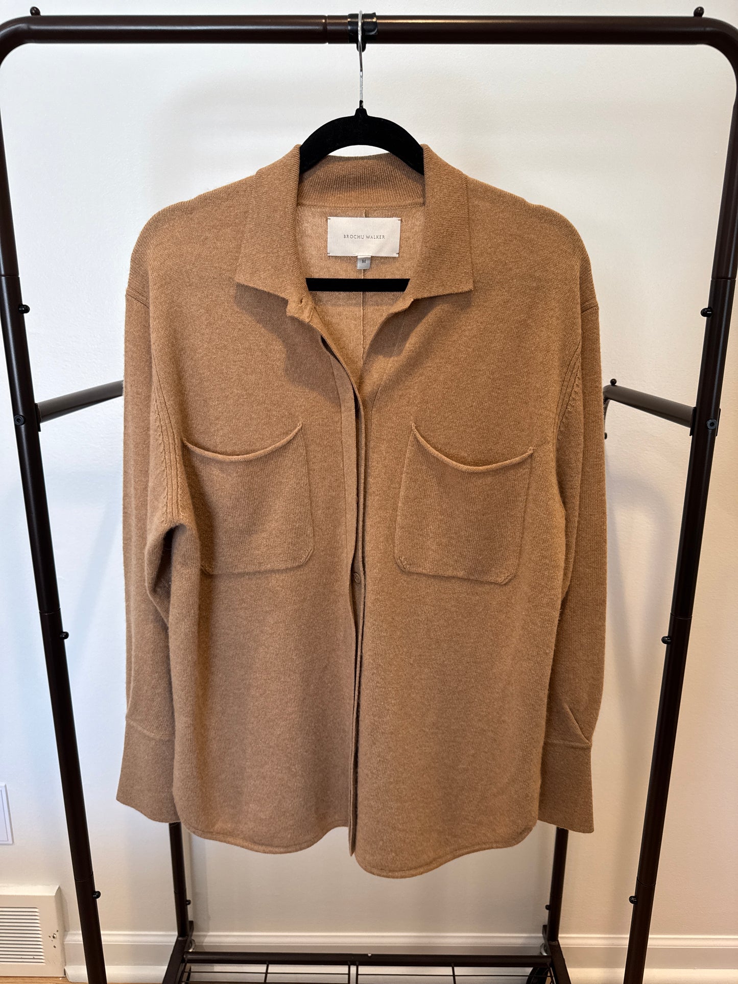 Brochu Walker The Andre Luxe Cashmere Shacket size M
