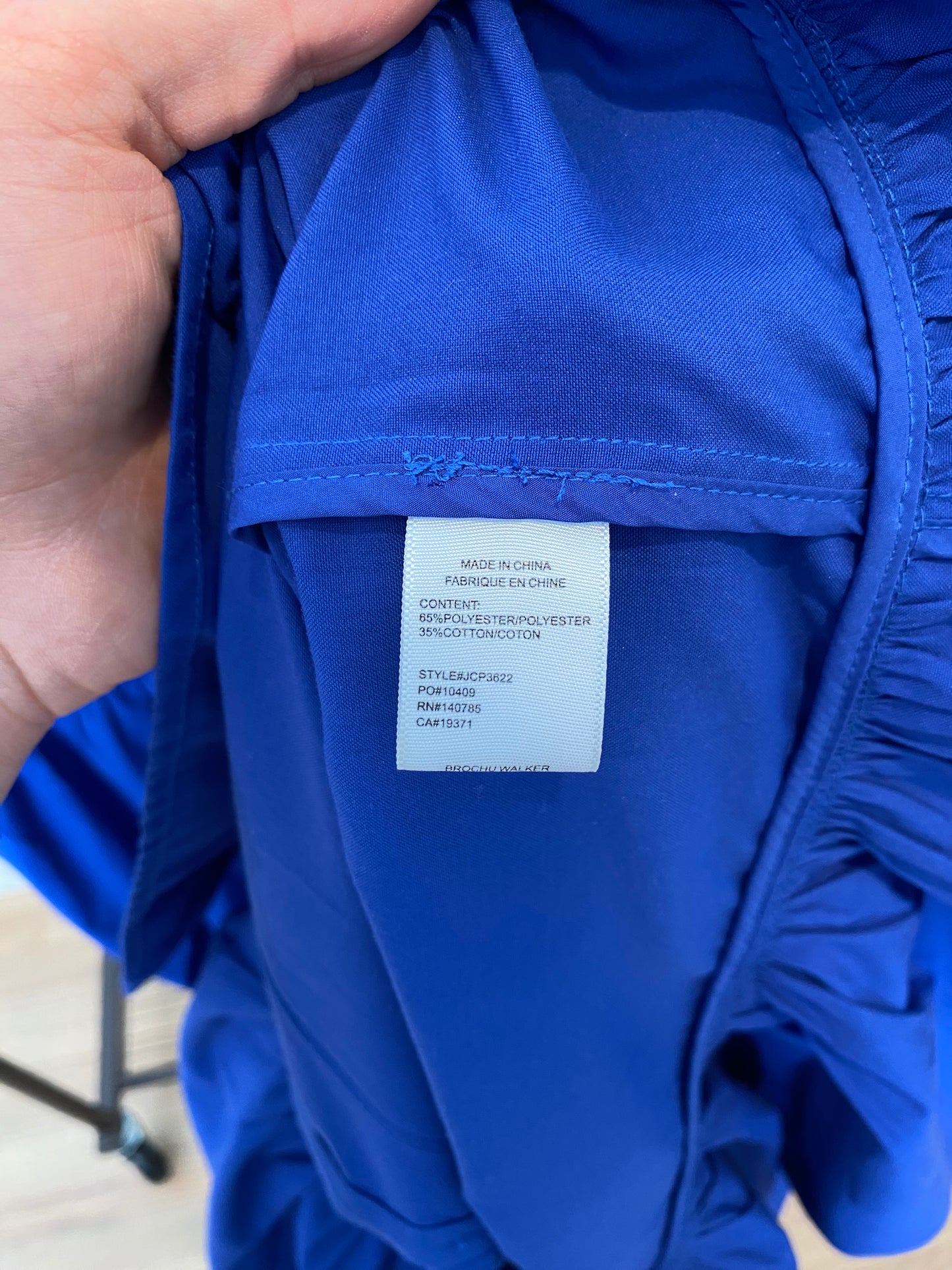 Brochu Walker Havana Dress Cobalt size S